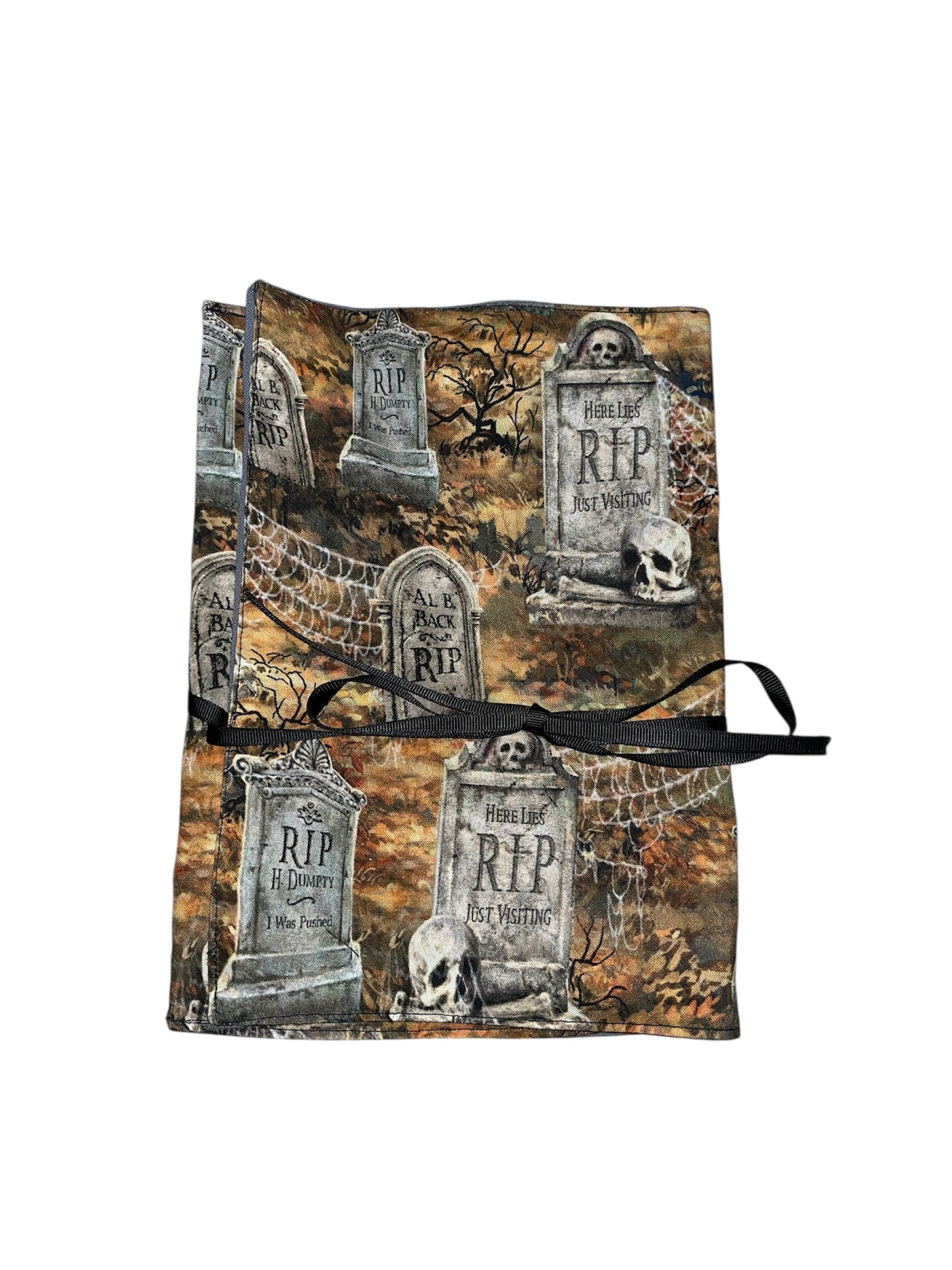 Haunted graveyard book or e-reader wrap