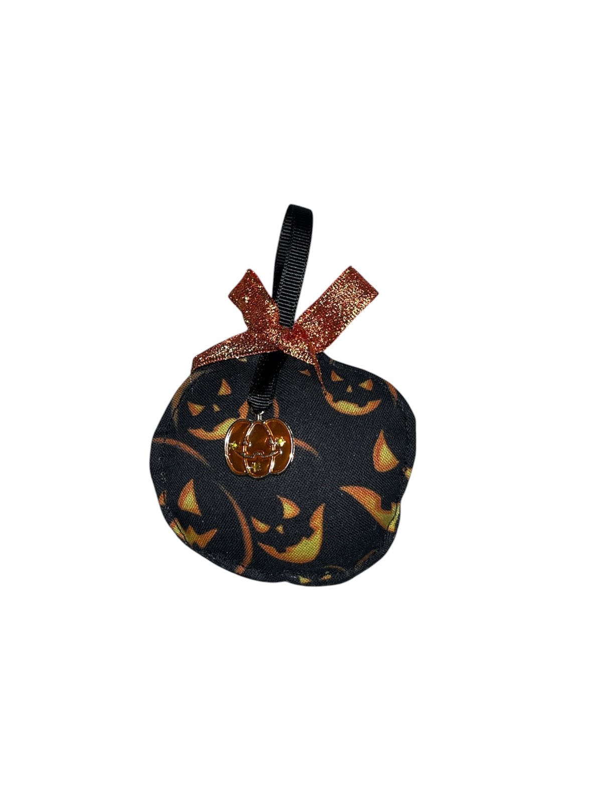 Spooky fabric baubles