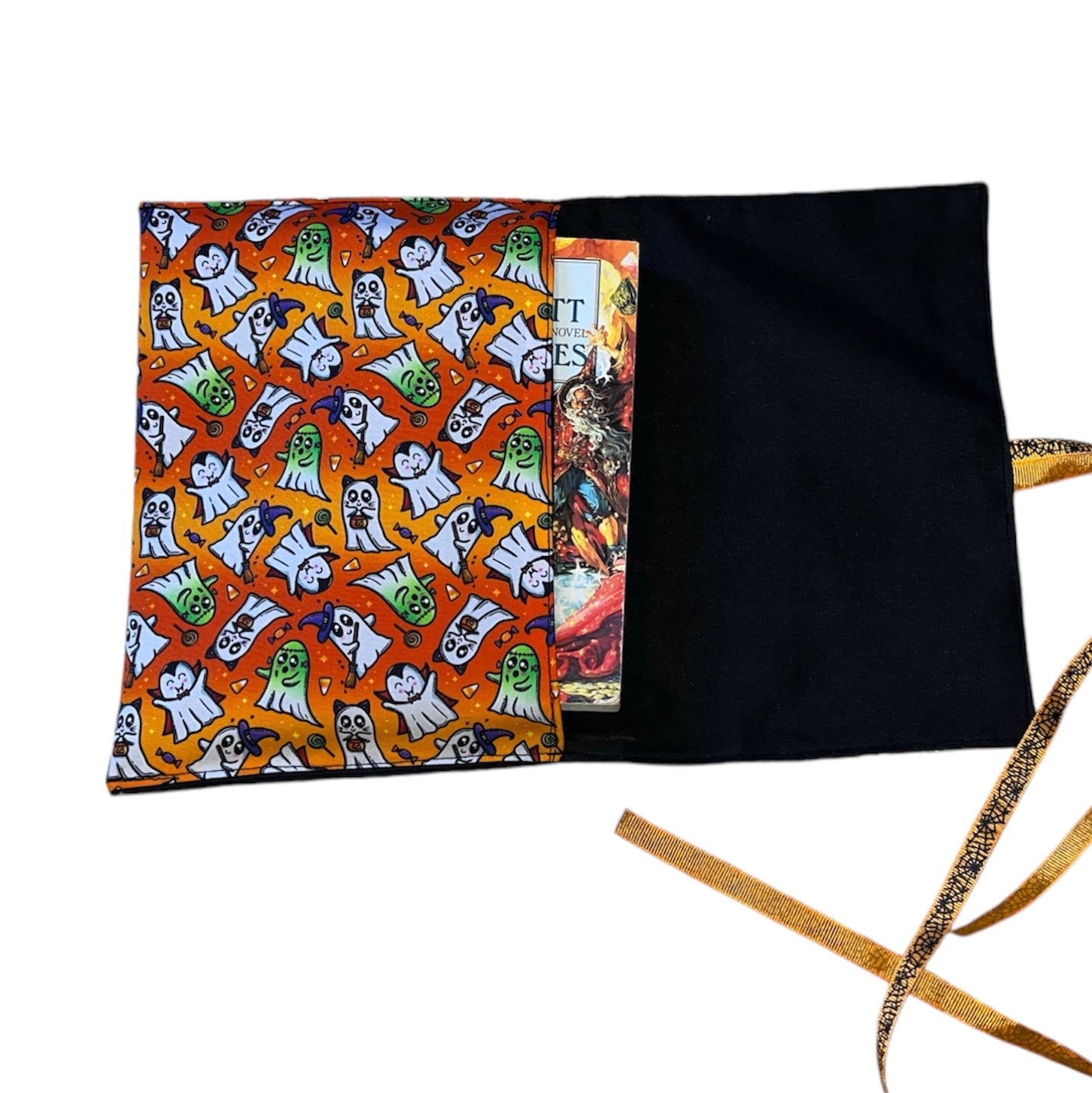 Trick or treat ghostie book or e-reader wrap