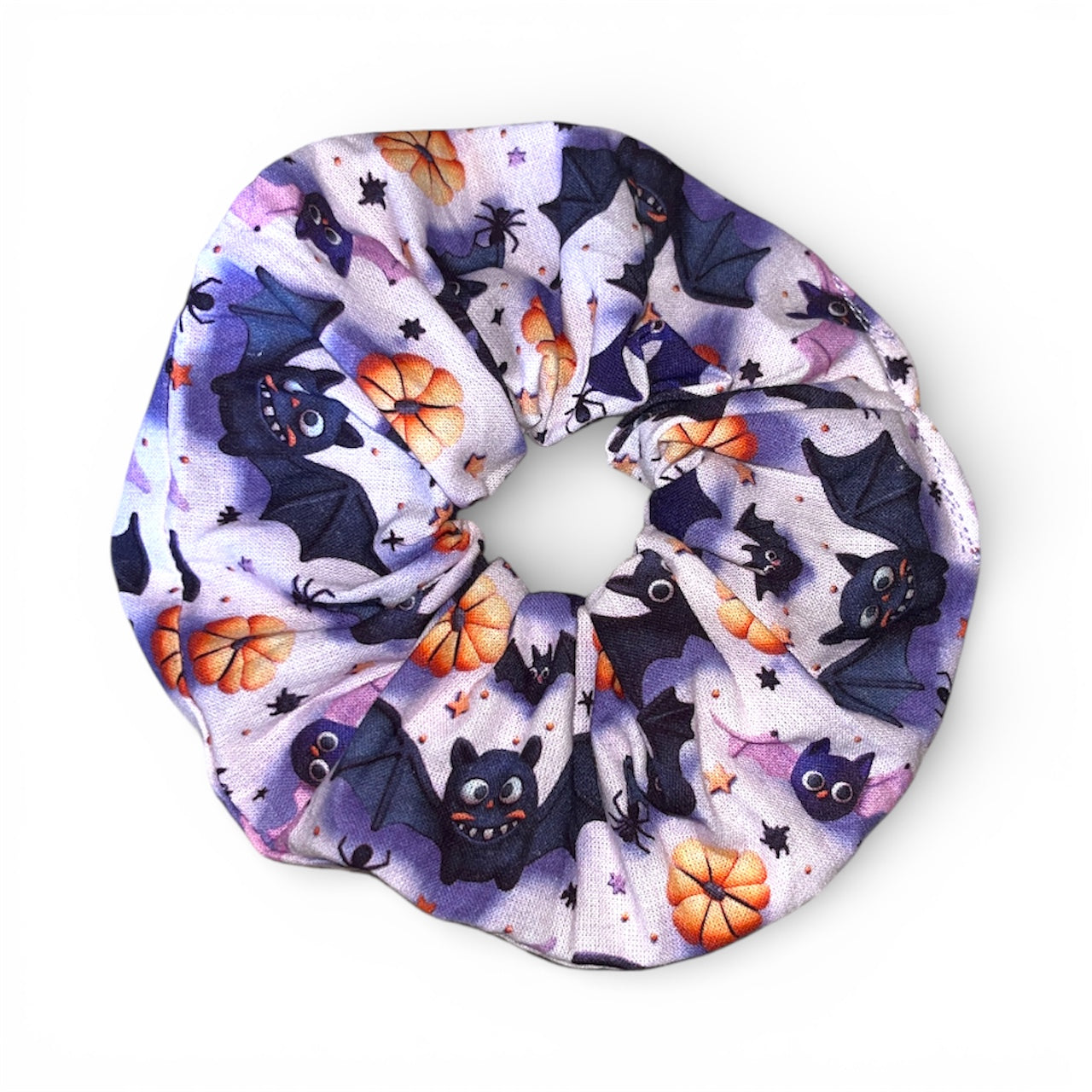 3D effect cute bat scrunchies
