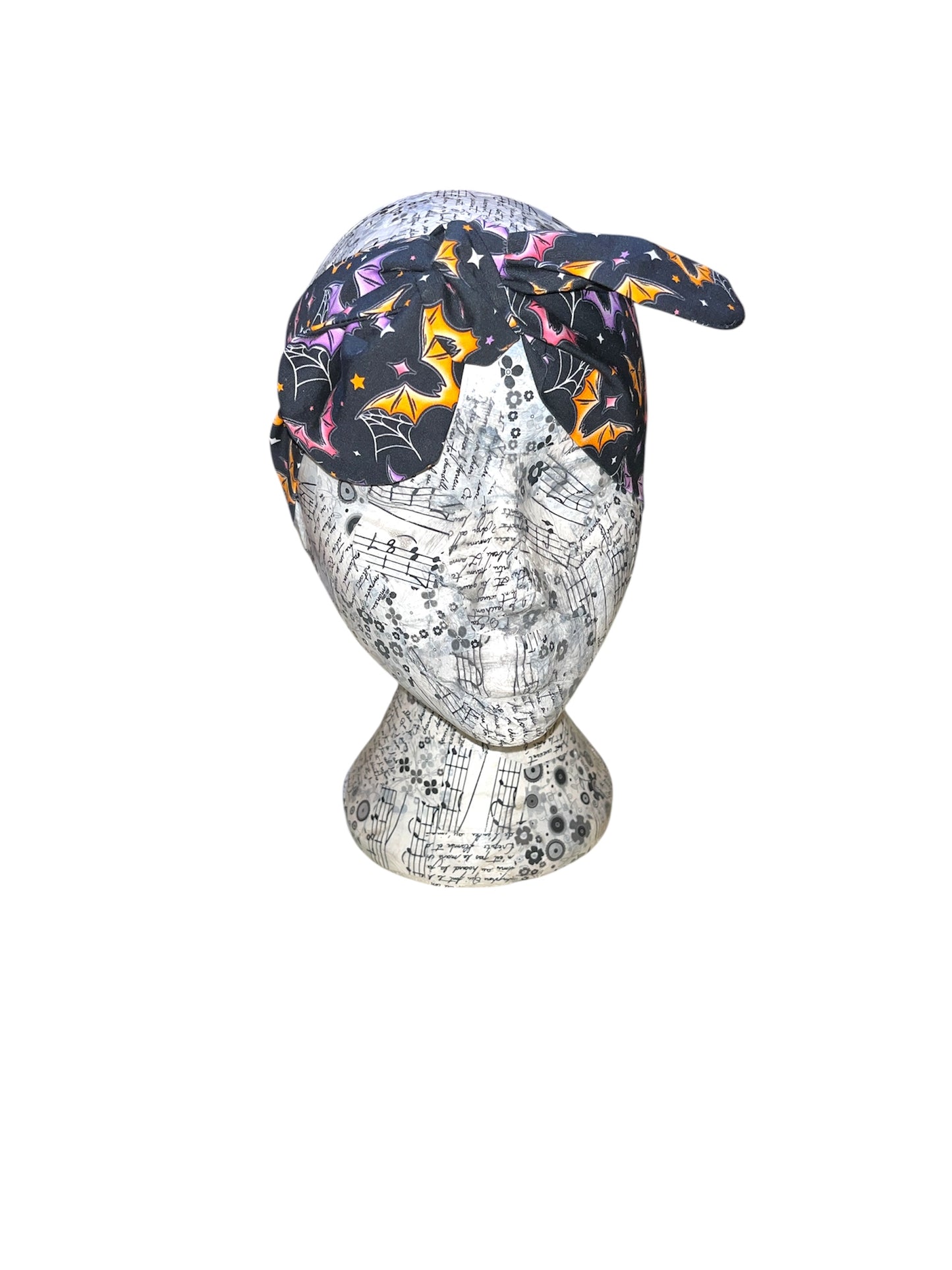 Bat and cobweb headband