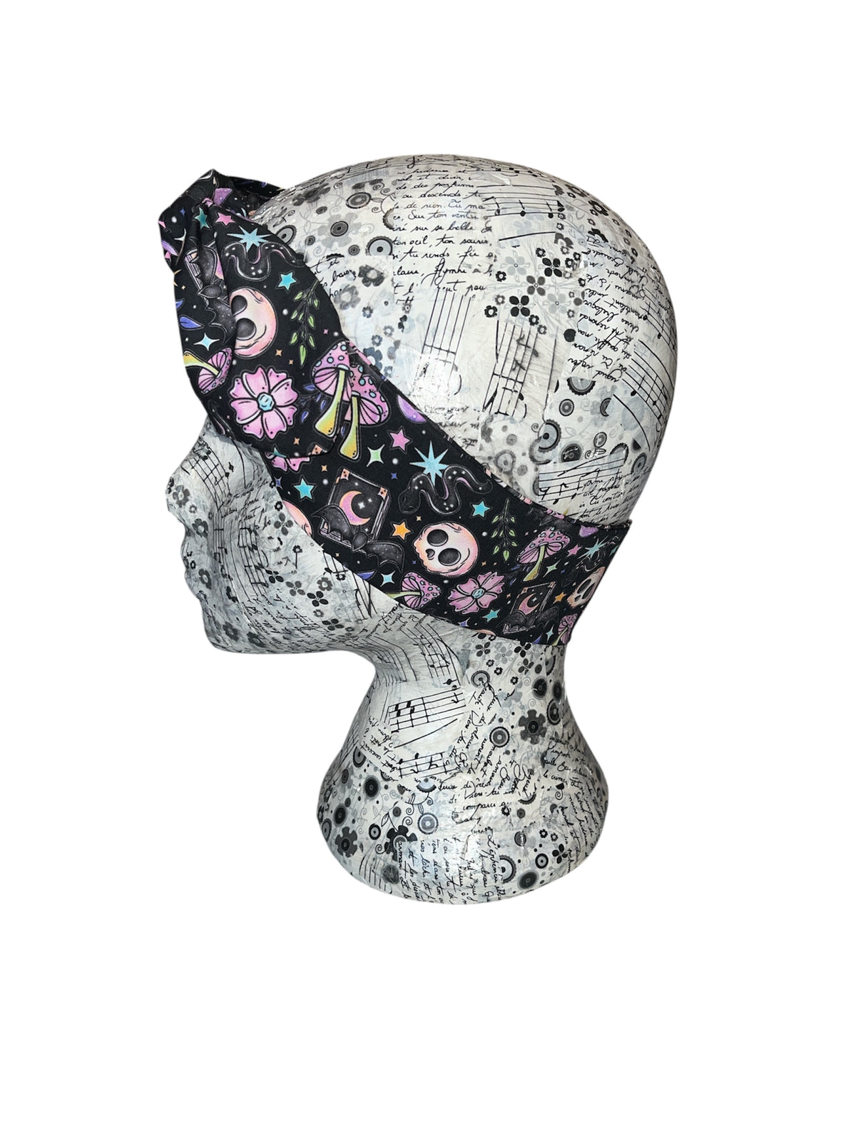 Witchy patterned headband