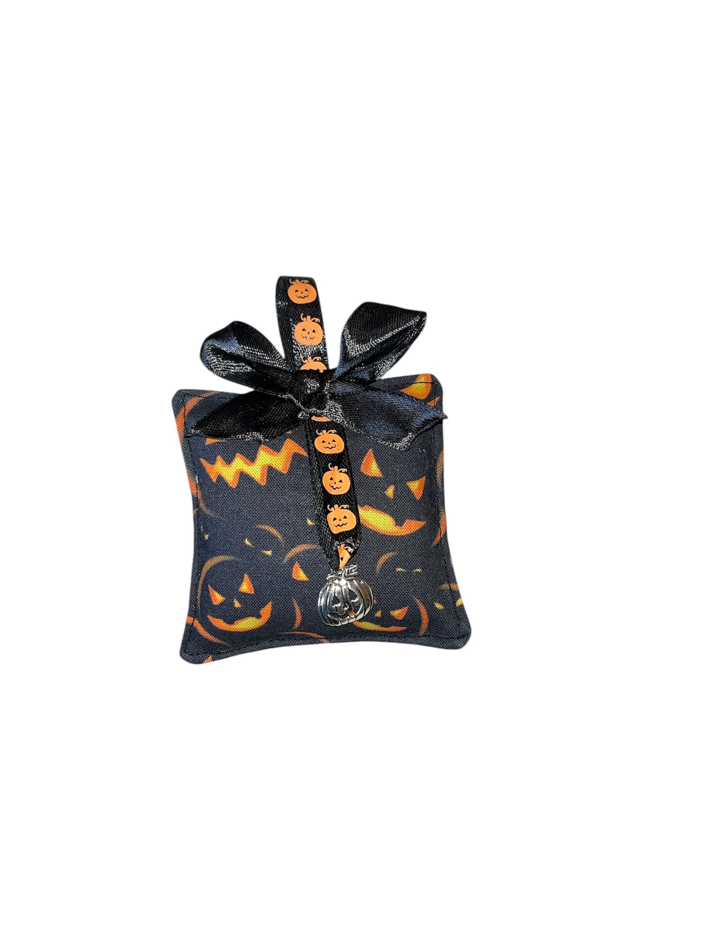 Spooky fabric baubles
