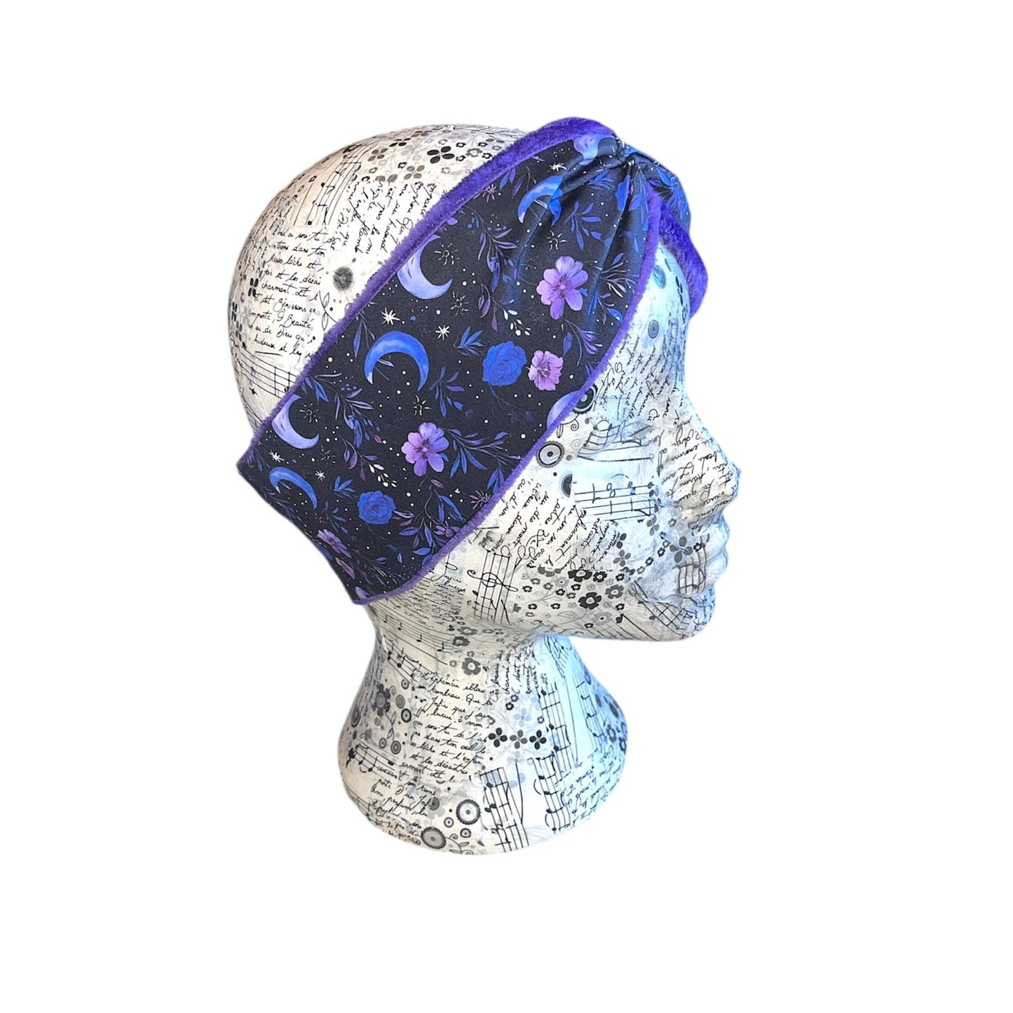 Floral moon Headwarmer
