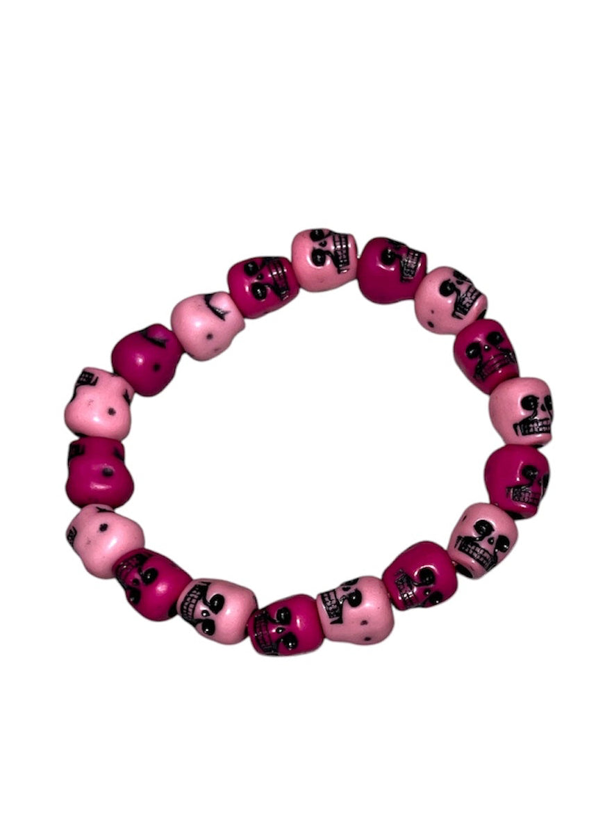 Spooky beaded bracelets