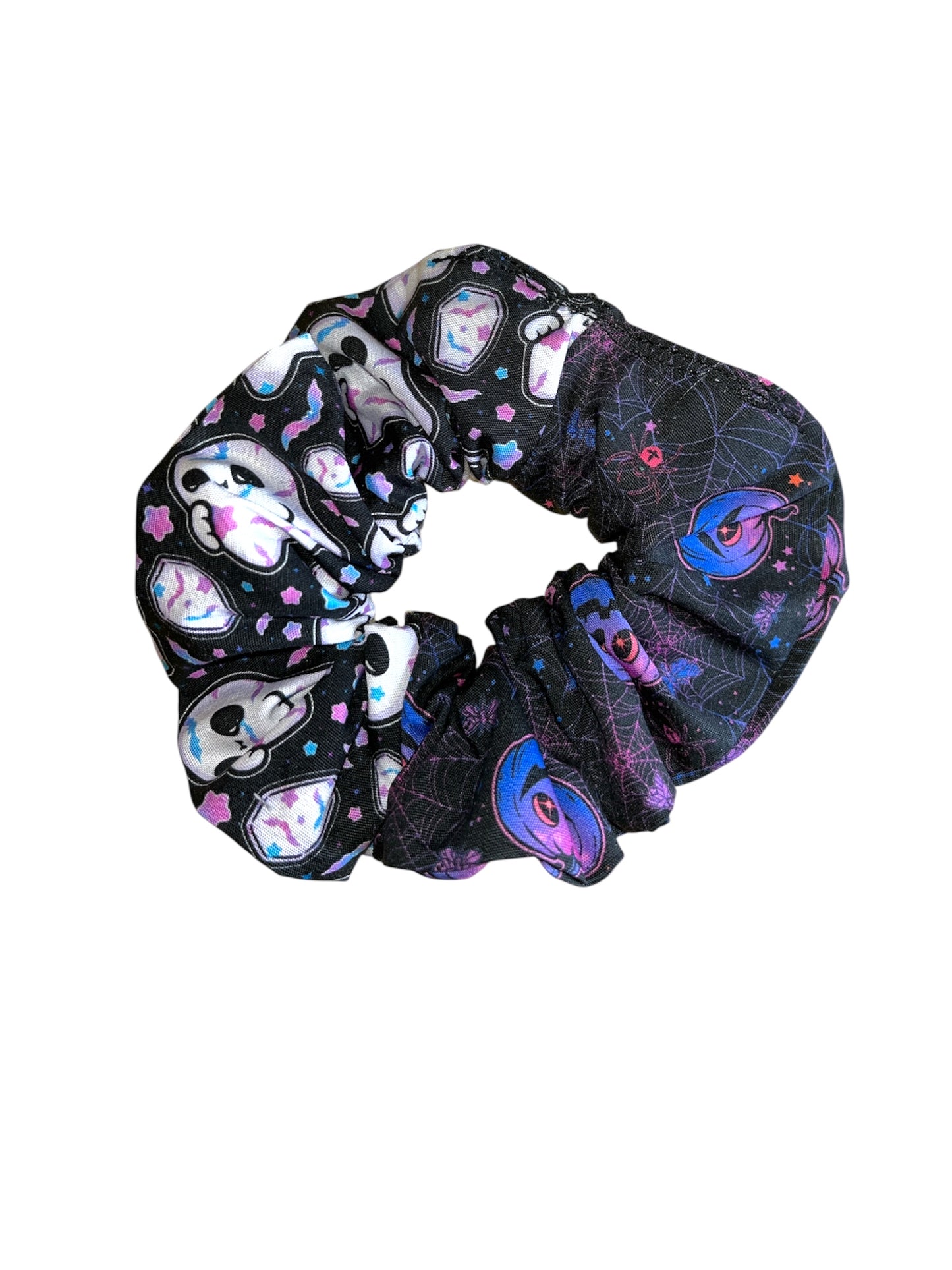 Split fabric Scrunchies