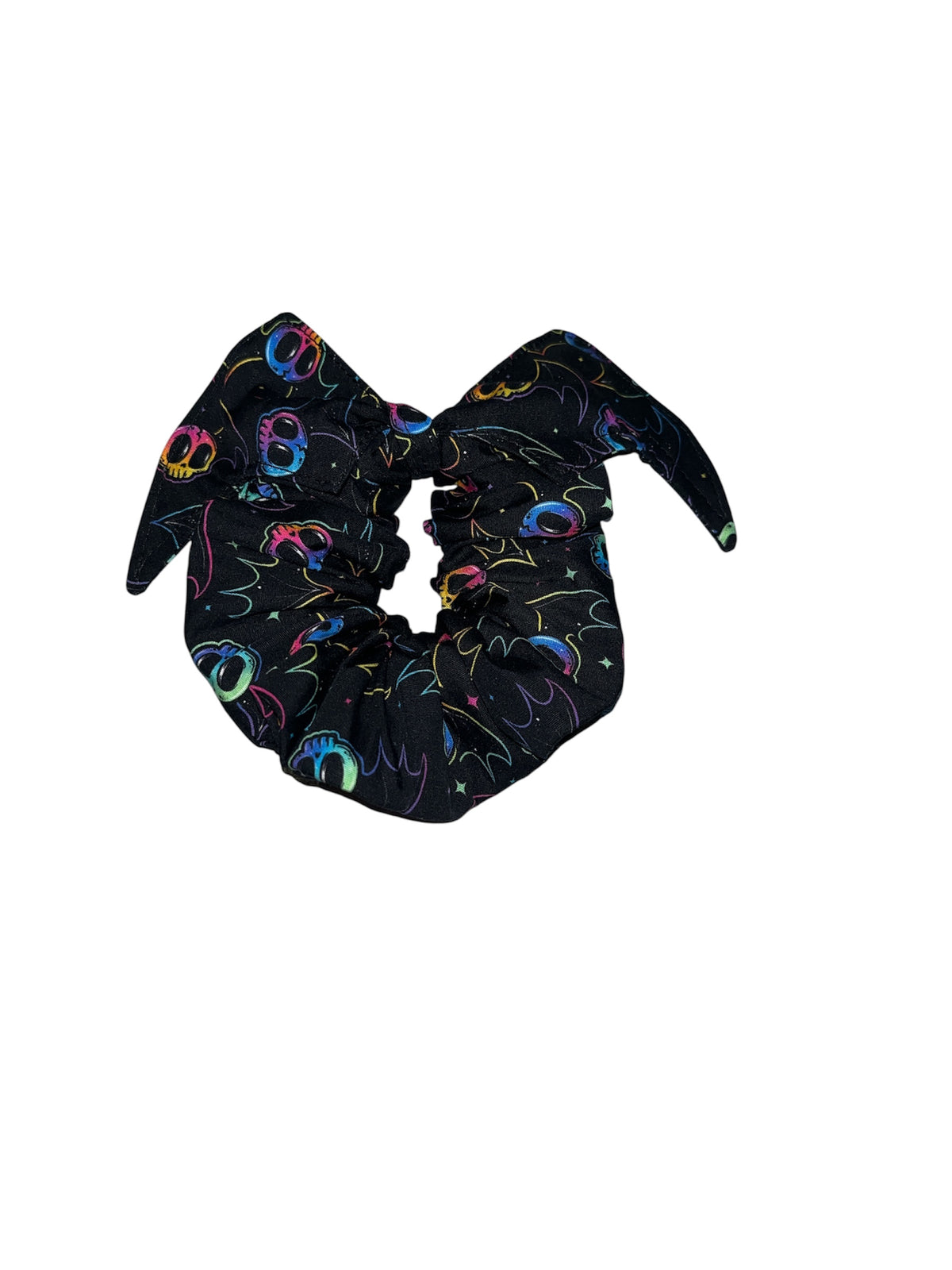 Bat bow scrunchies