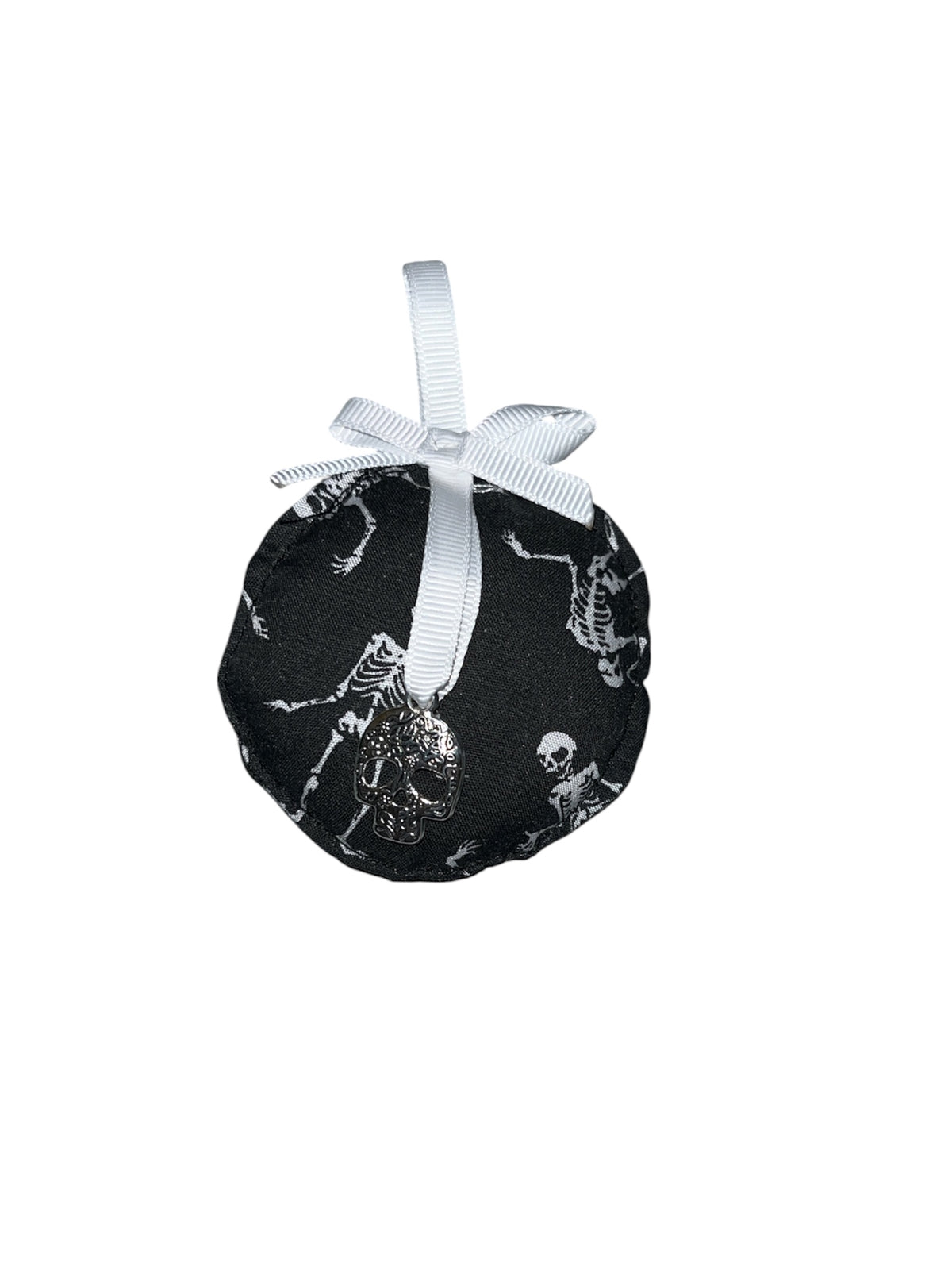 Spooky fabric baubles