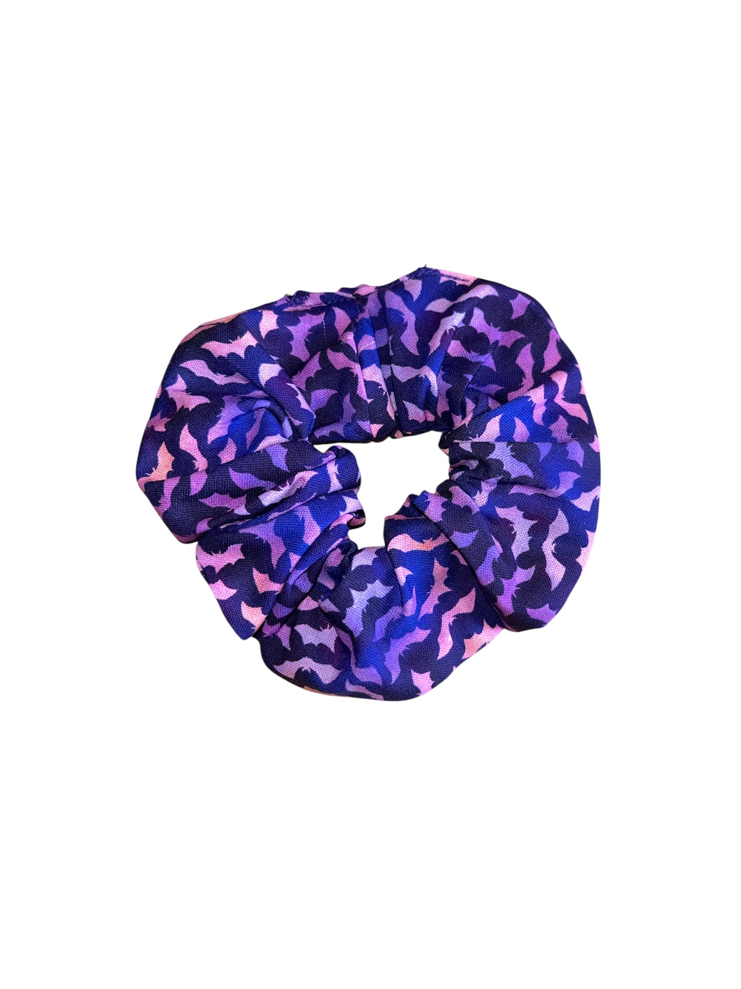 Pink/ purple mini bat Scrunchie