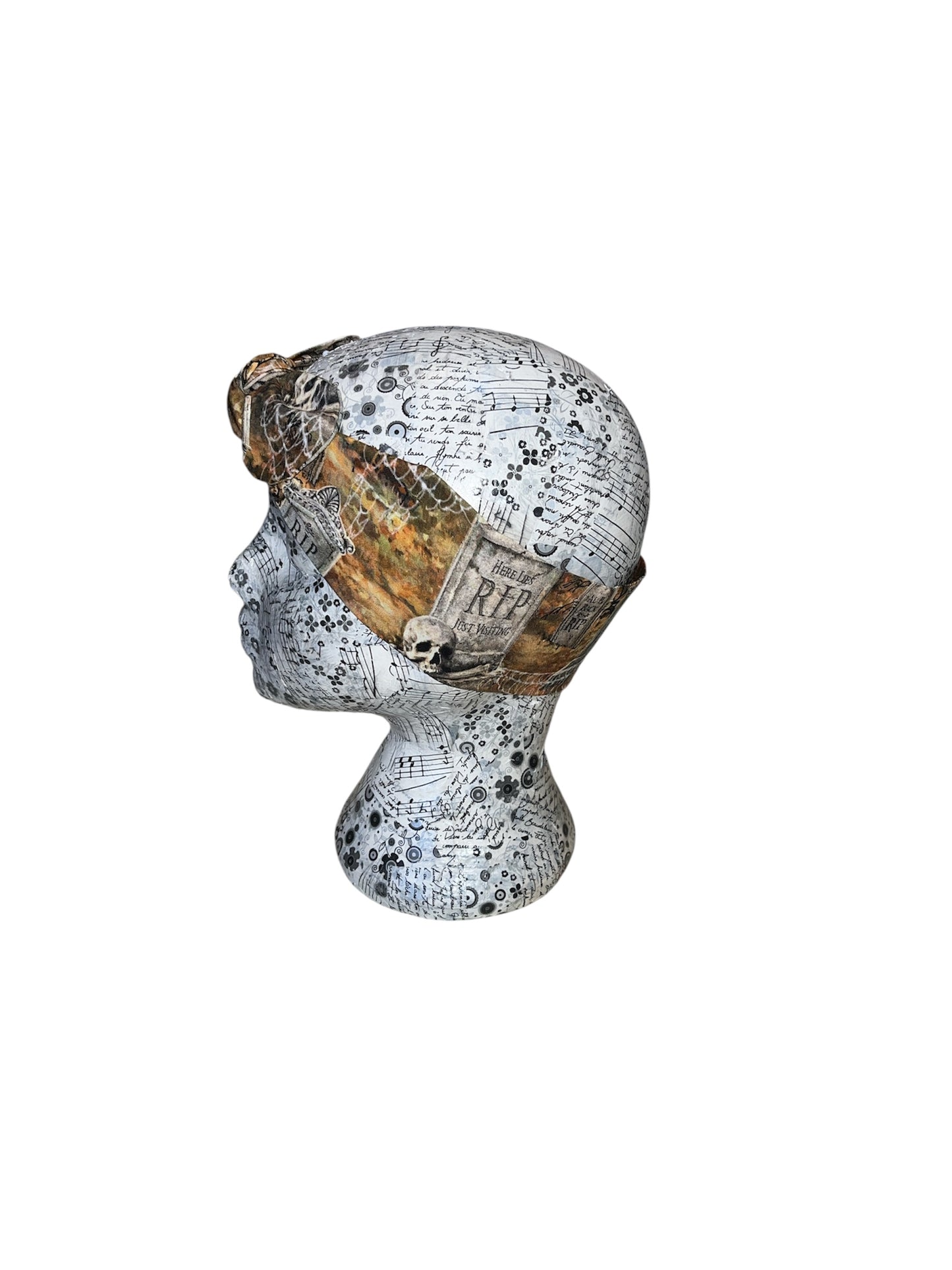 Graveyard self tie headband