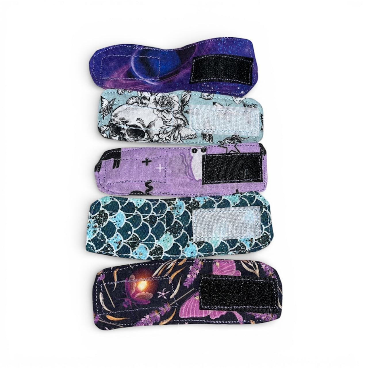 Scrap fabric wire tidies
