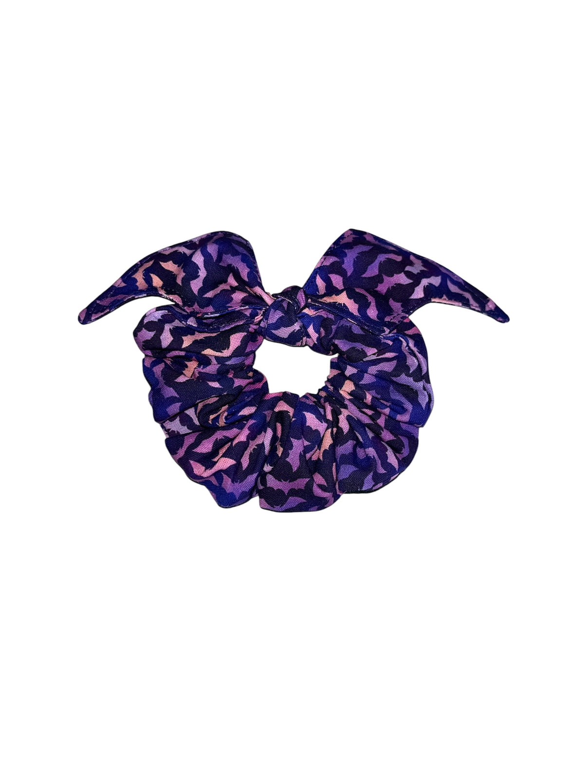 Bat bow scrunchies