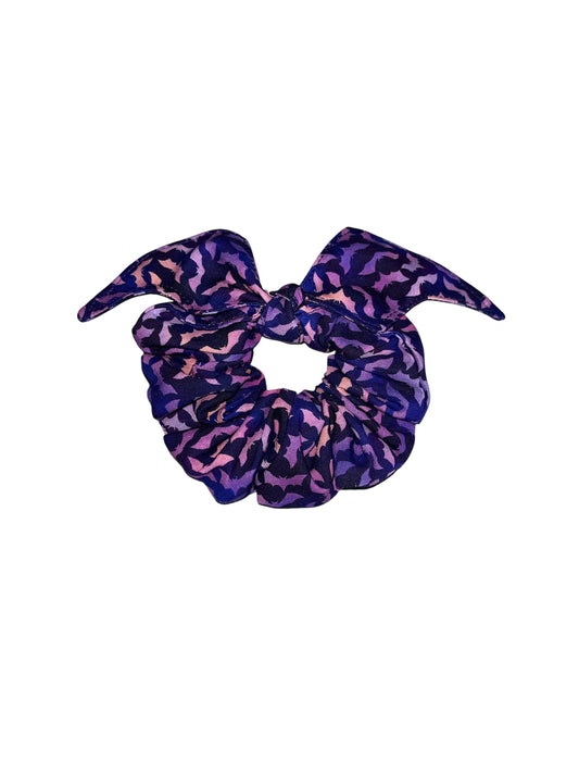 Bat bow scrunchies