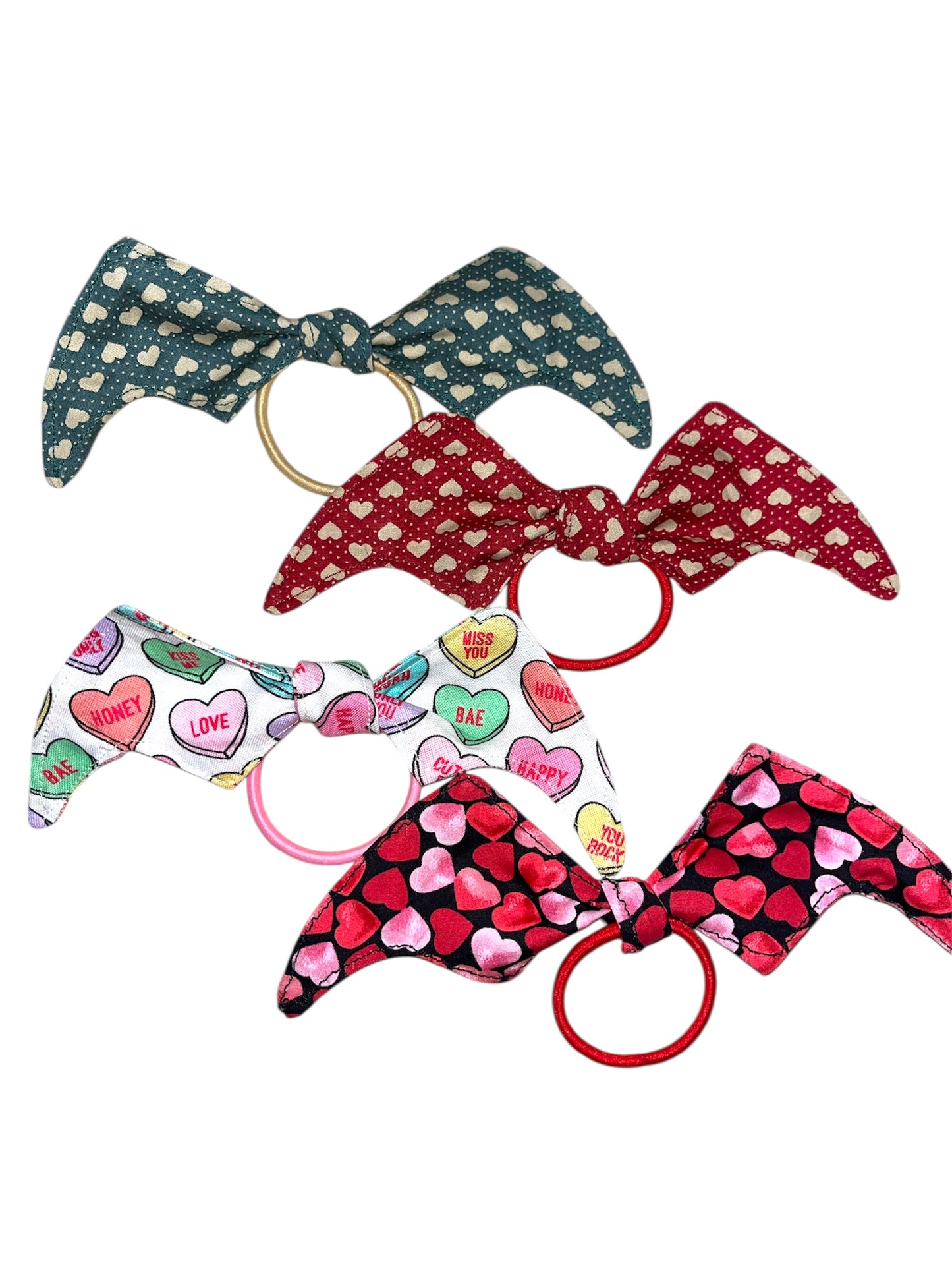 Valentine’s Bat bow bobbles