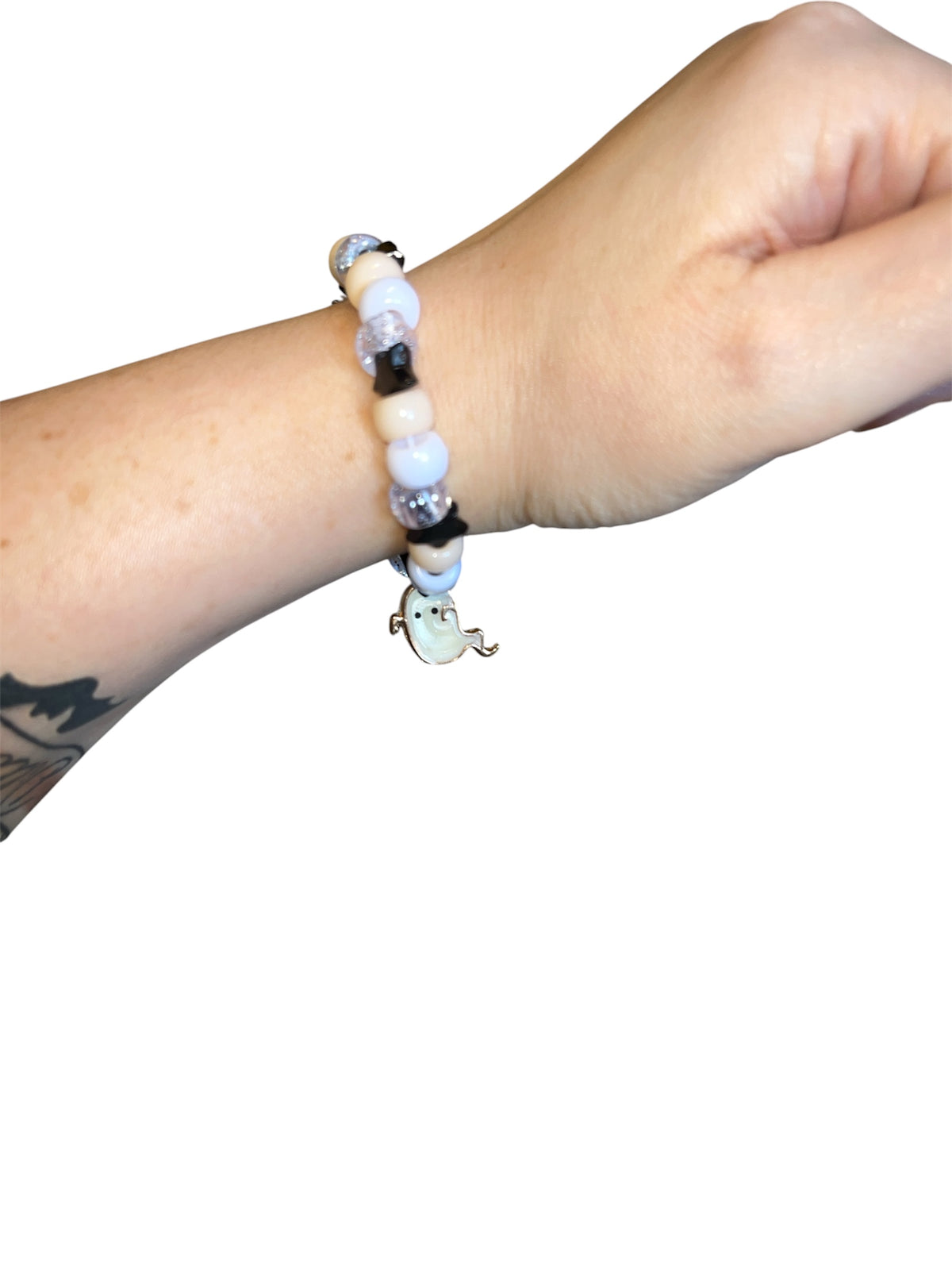 Spooky beaded bracelets