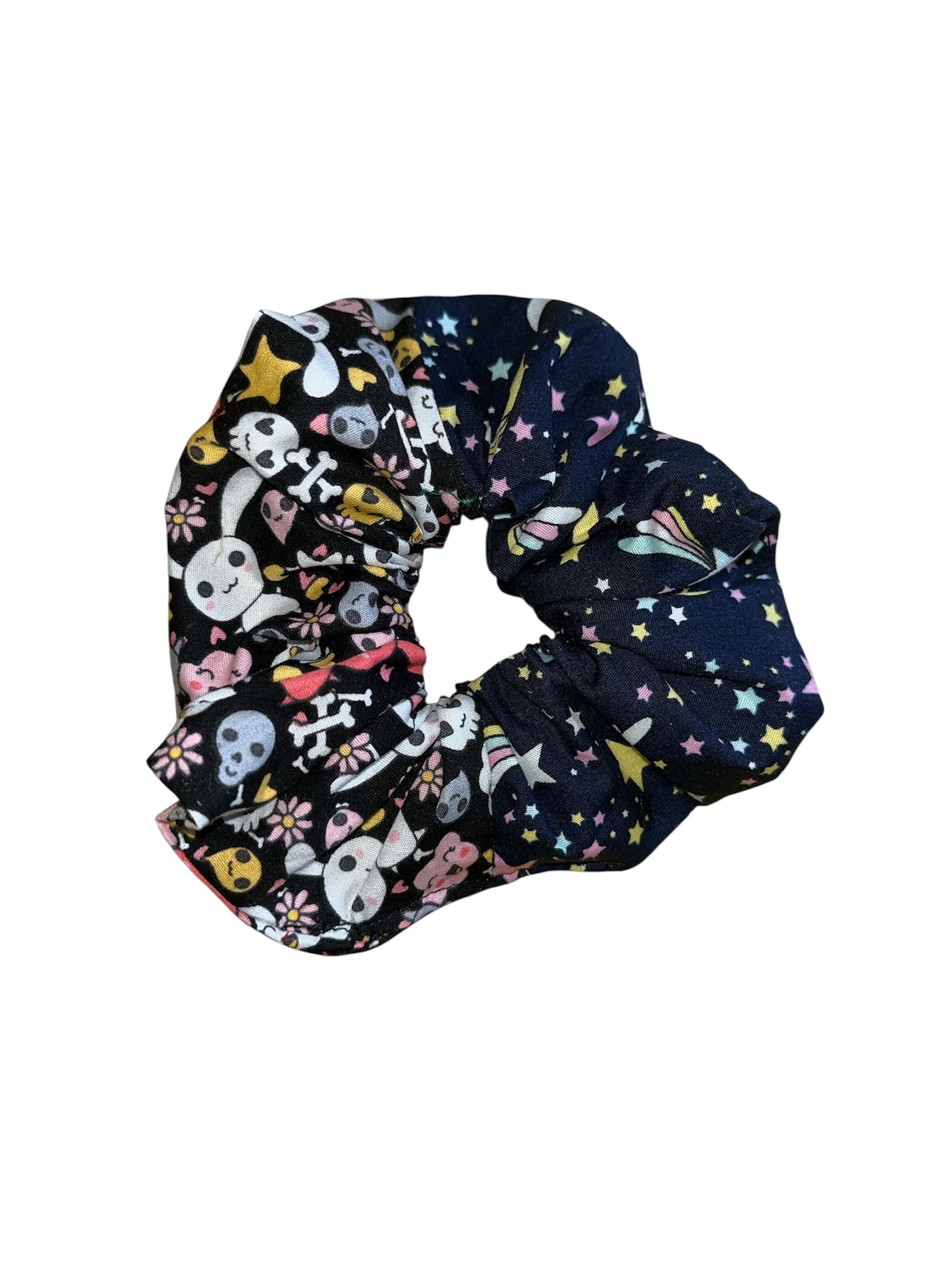 Split fabric Scrunchies