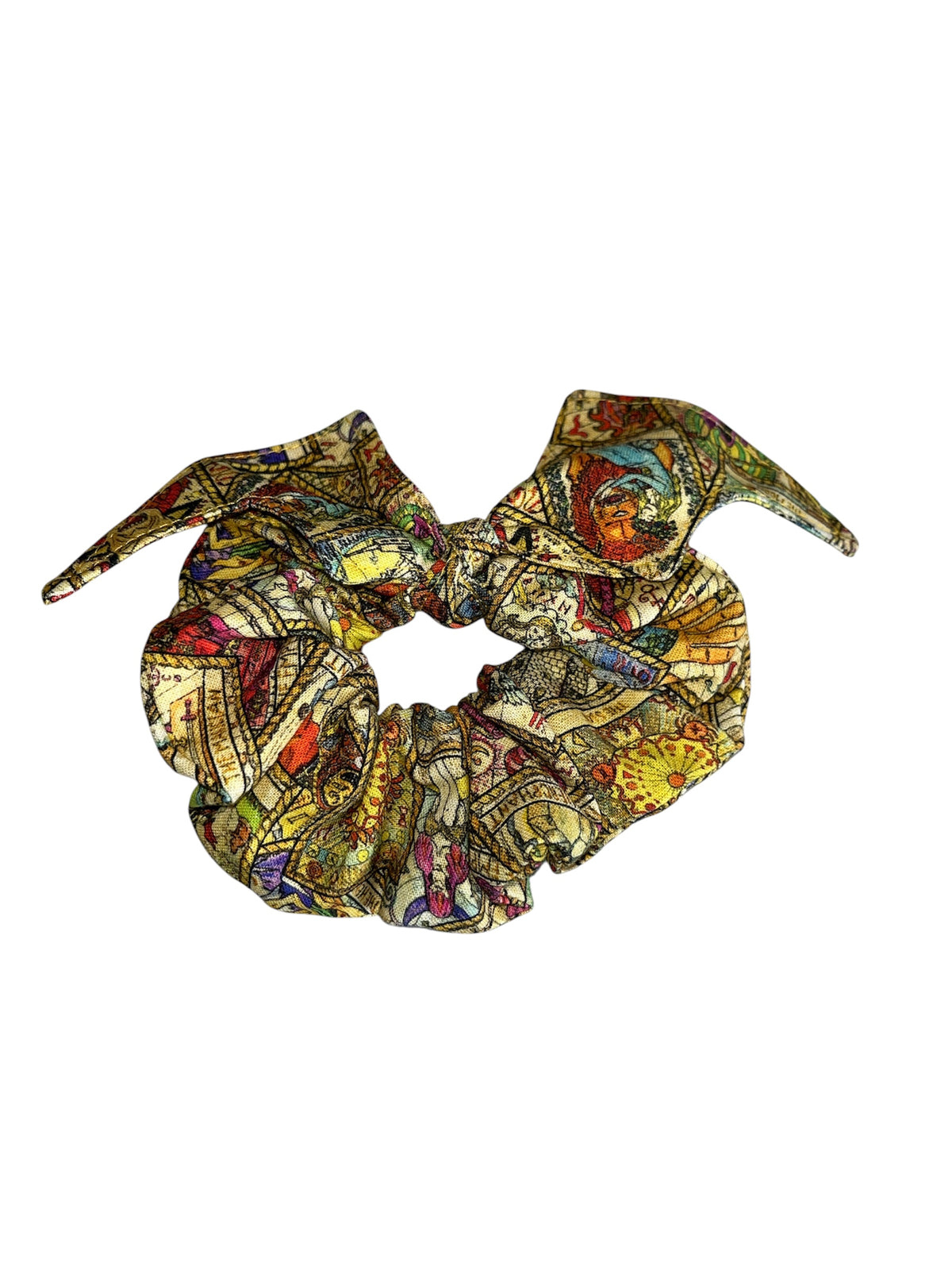Bat bow scrunchies