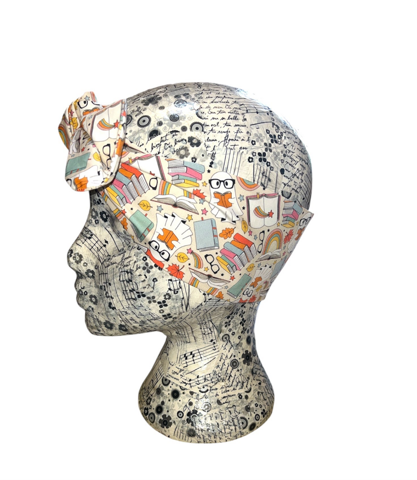 Reading ghost  headband