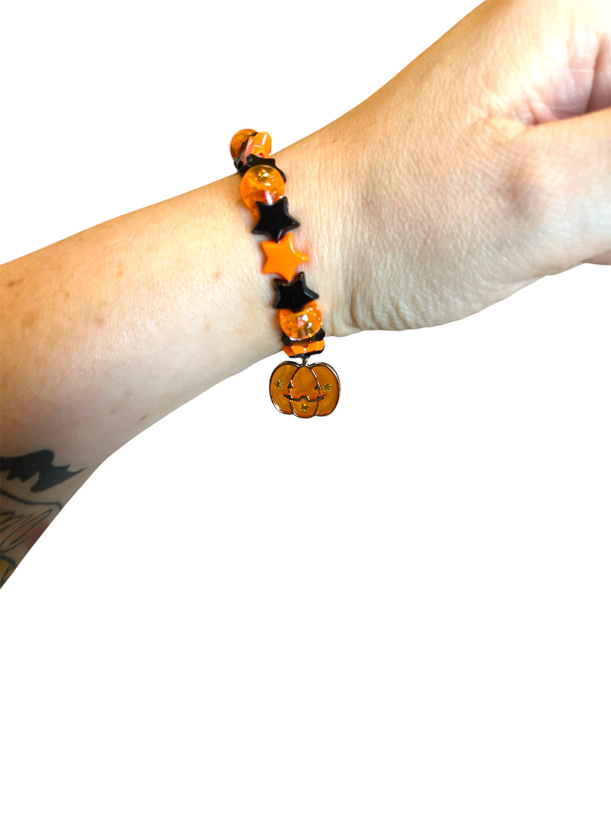 Spooky beaded bracelets