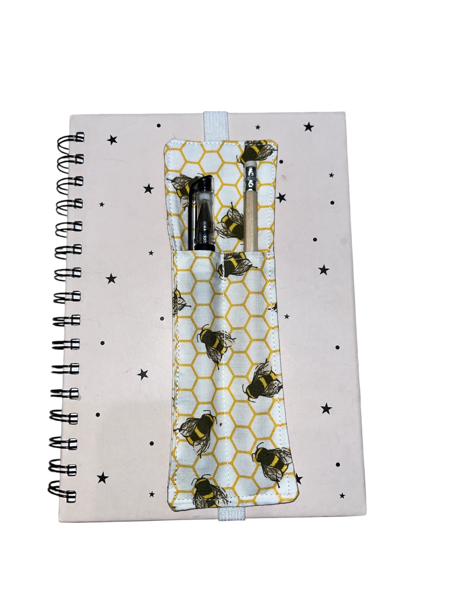 Colourful Notebook pen pockets