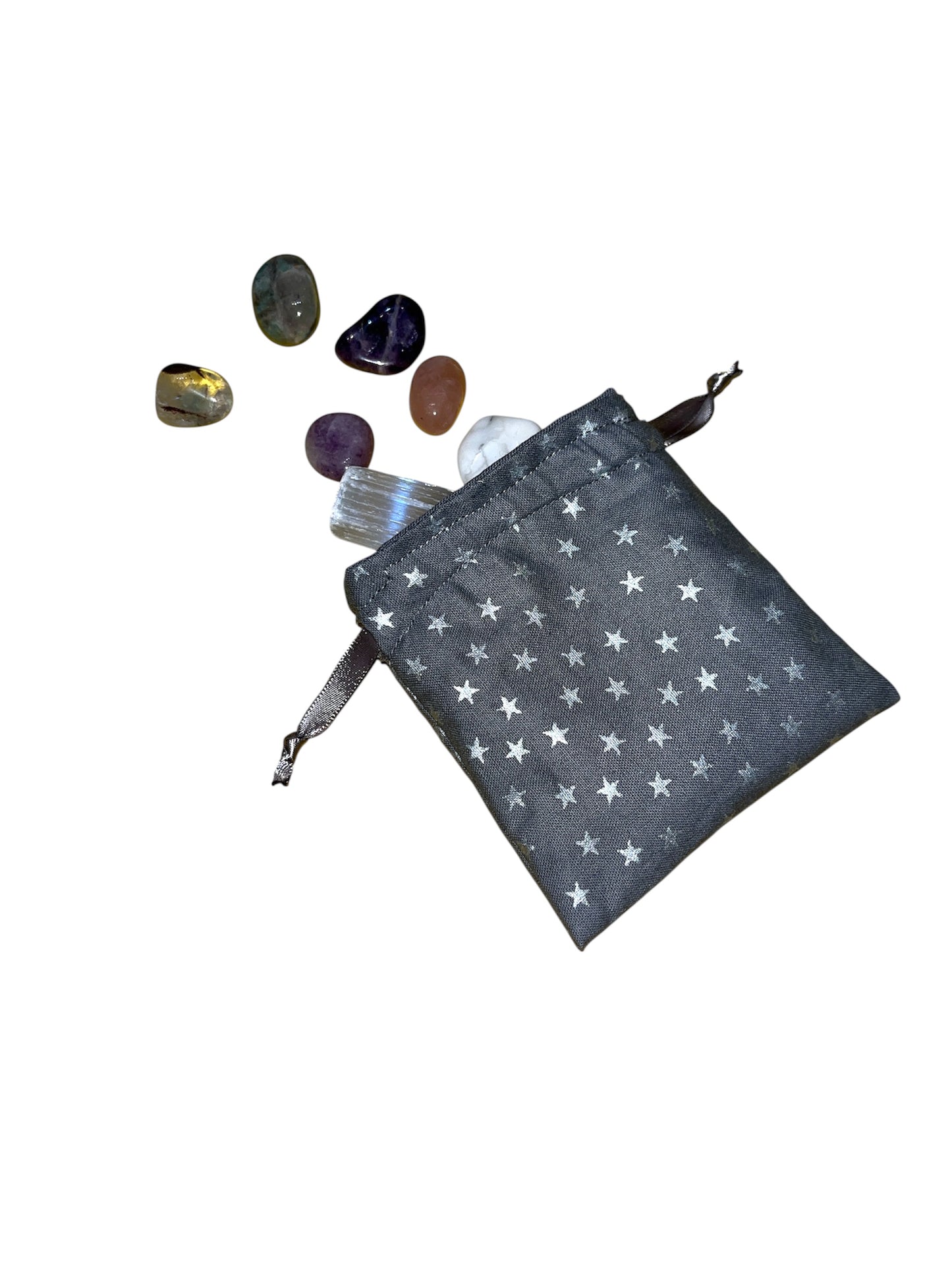 Small crystal pouches