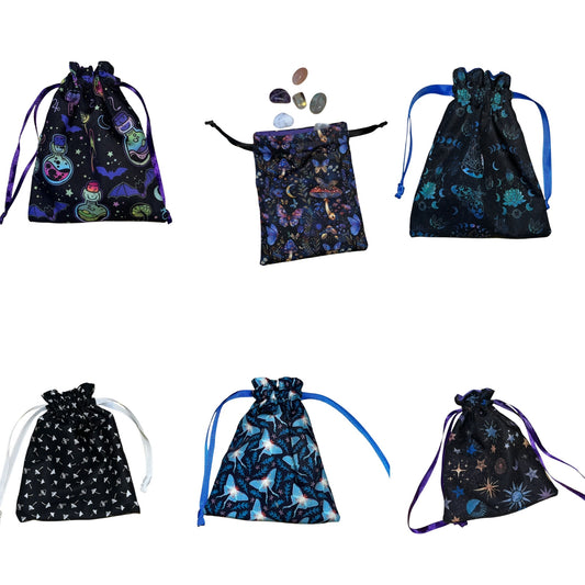 Large crystal pouches