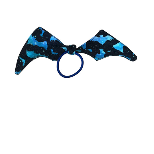 Patterned Bat bow bobbles