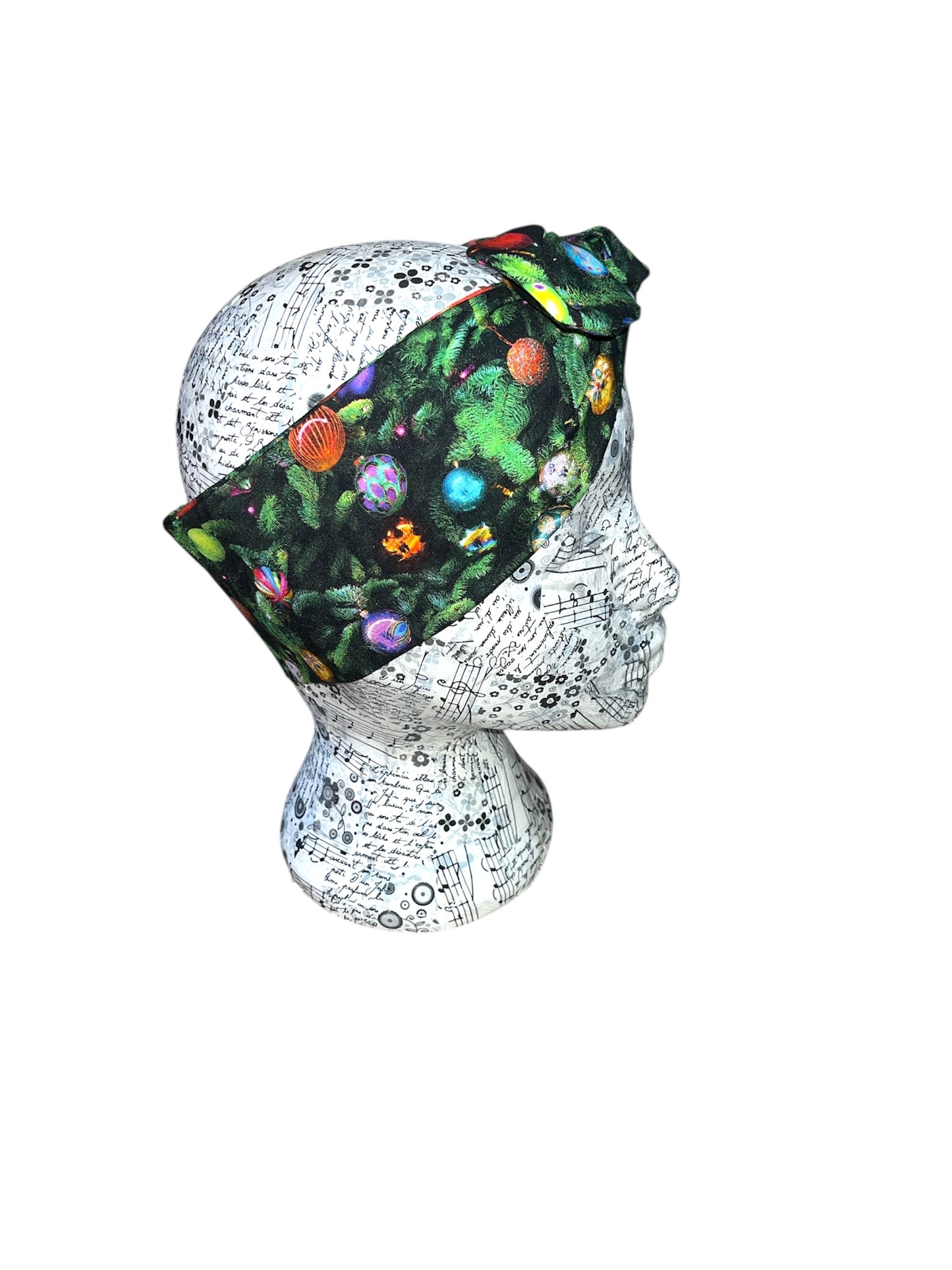 Christmas tree headband.