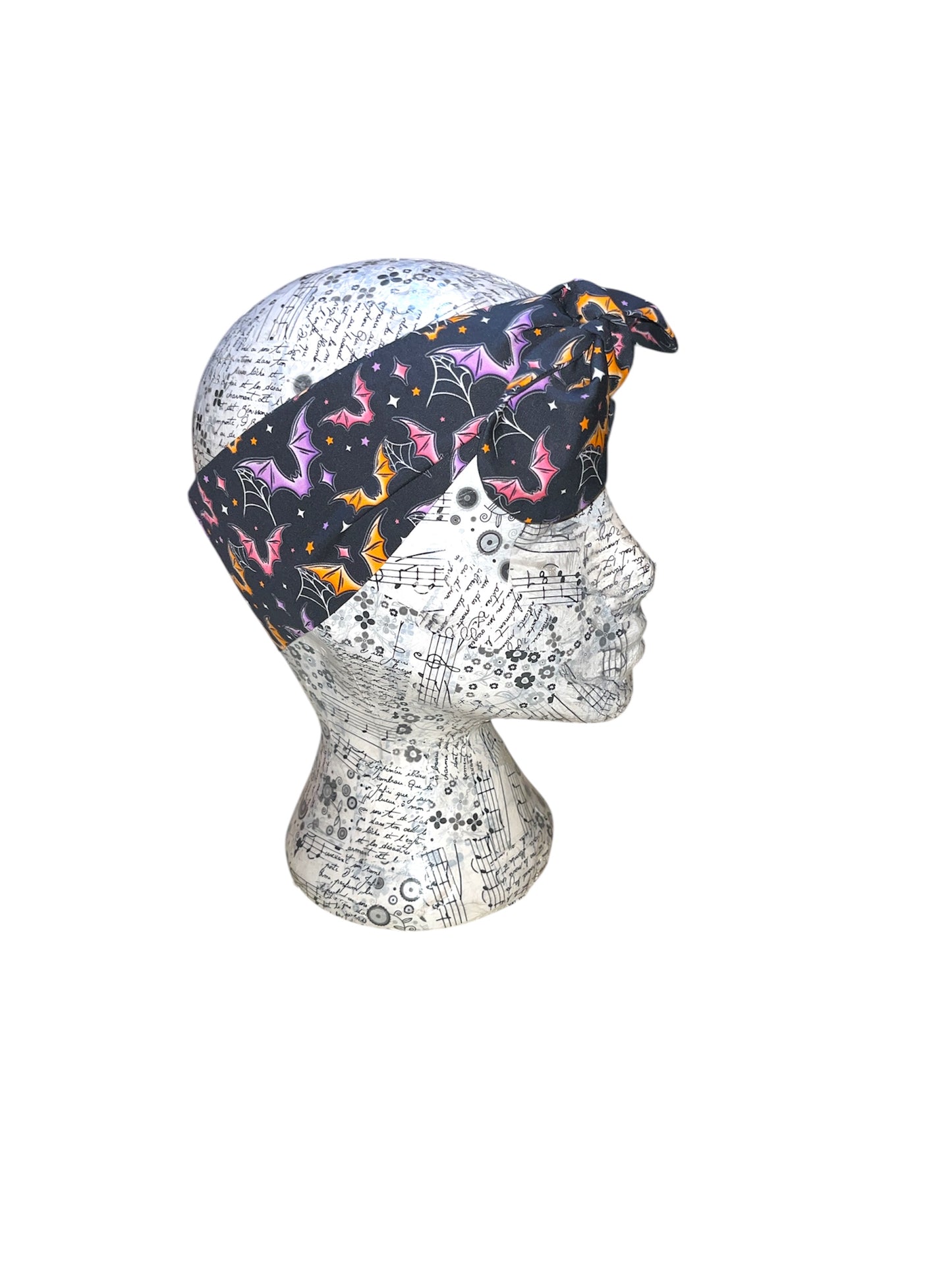 Bat and cobweb headband