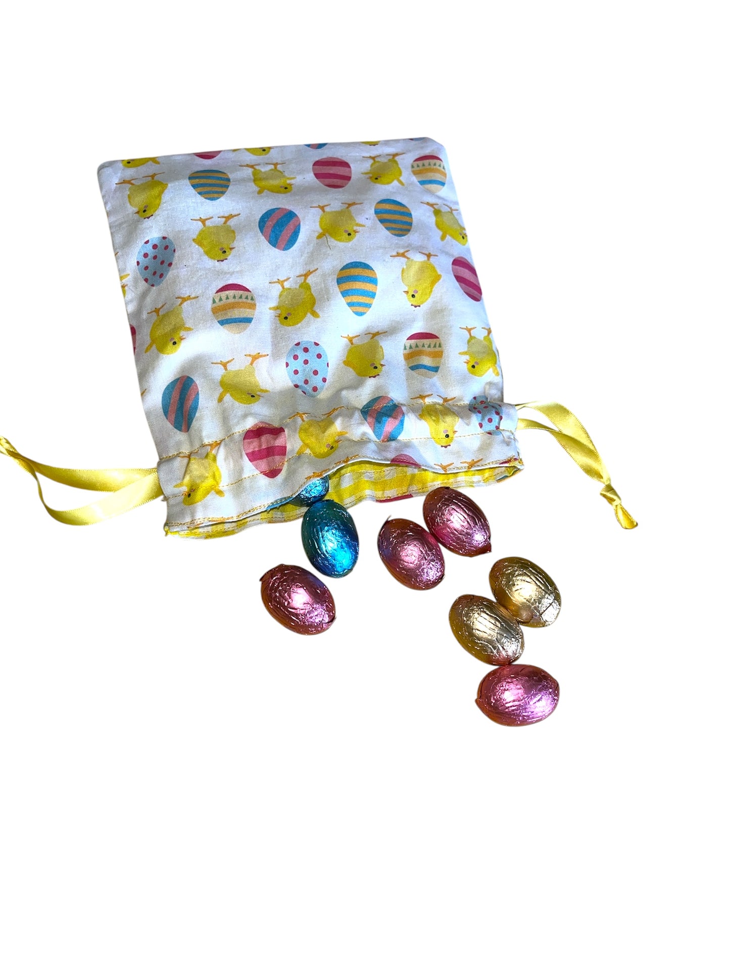 Drawstring Easter gift bags