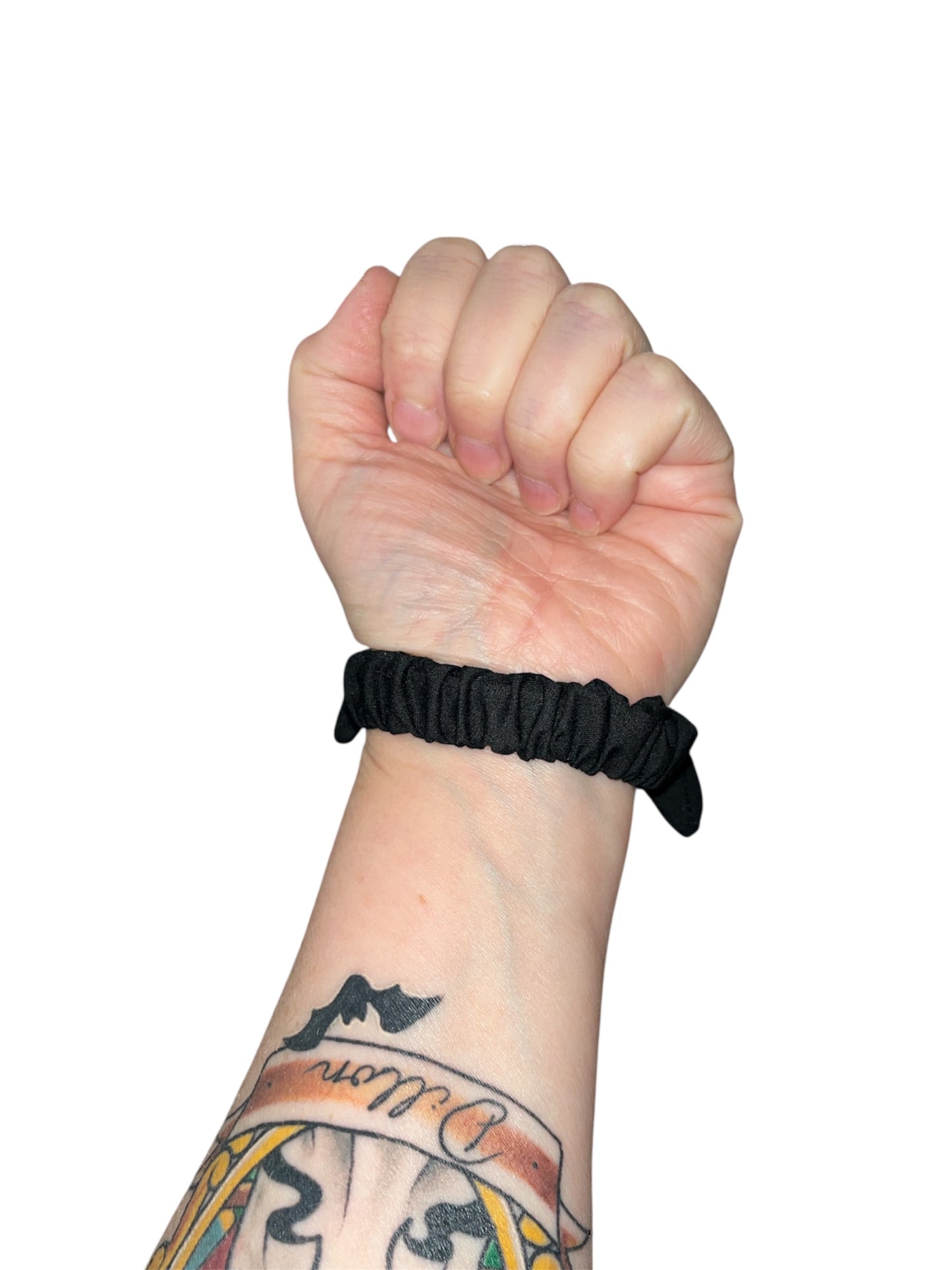 Bat bow scrunchie bracelets
