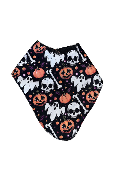 Halloween dribble bib