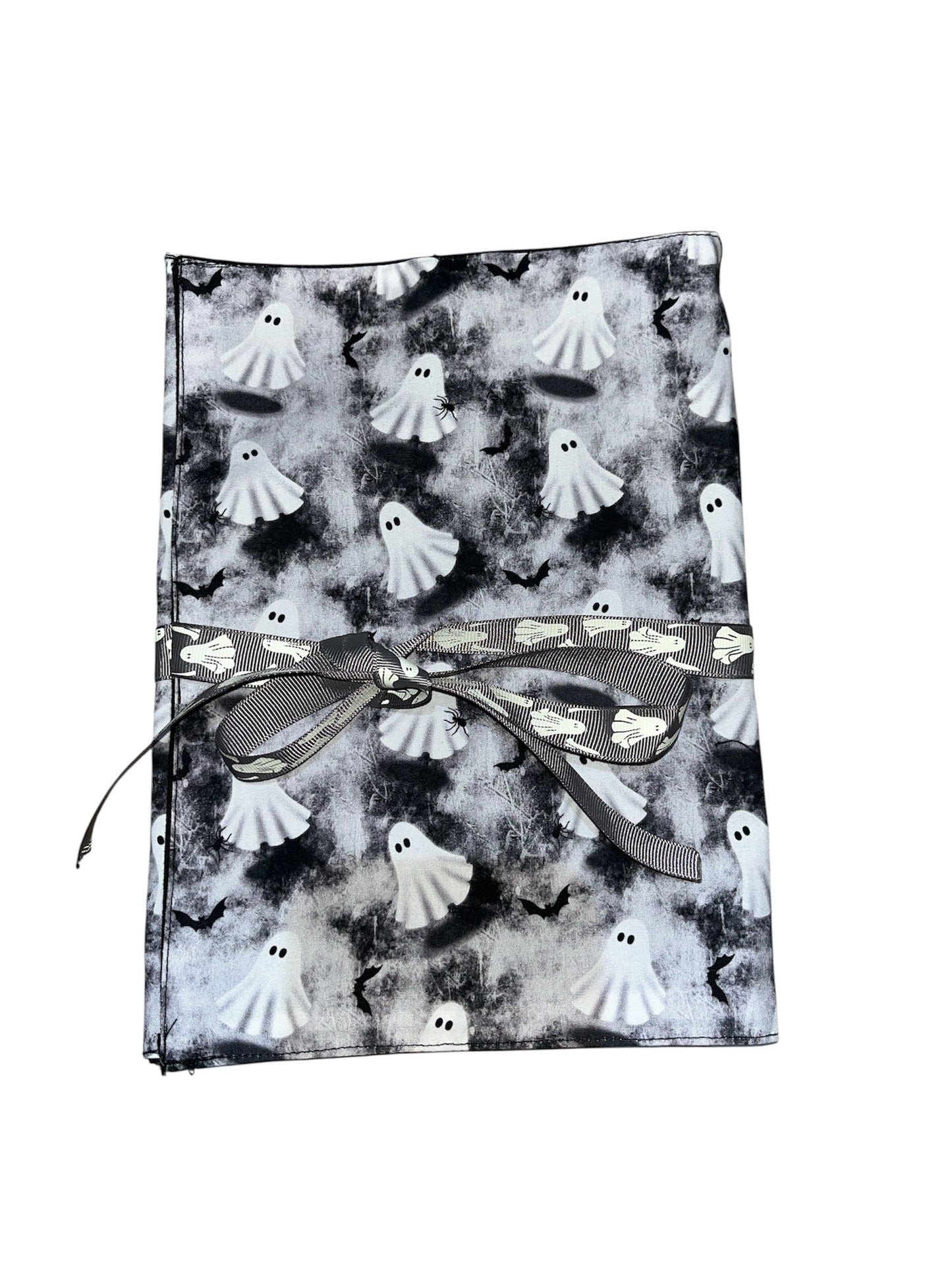 Foggy ghost book or e-reader wrap