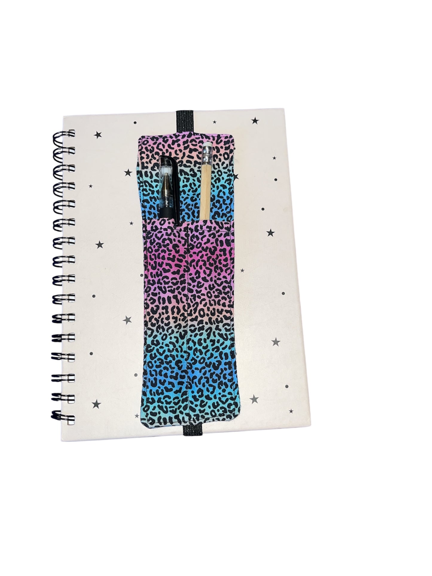 Colourful Notebook pen pockets