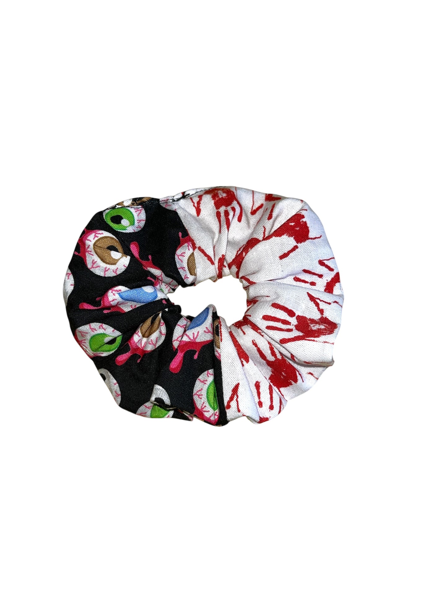 Split fabric Scrunchies