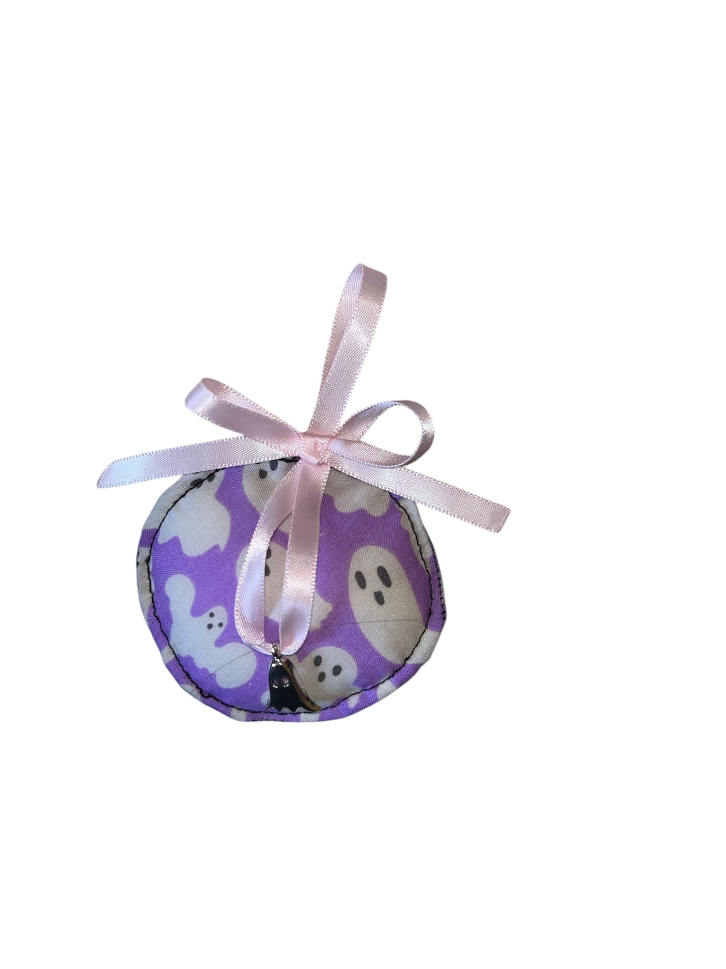 Spooky fabric baubles