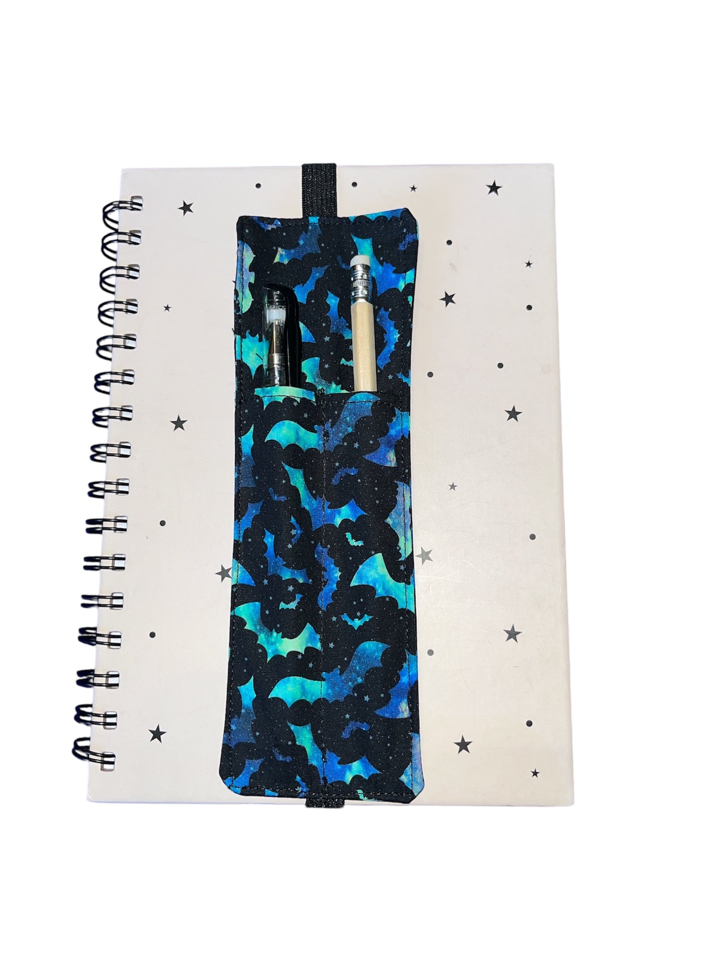Spooky Notebook pen pockets