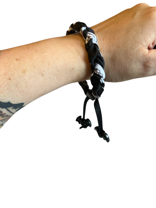 Scrap fabric bracelets