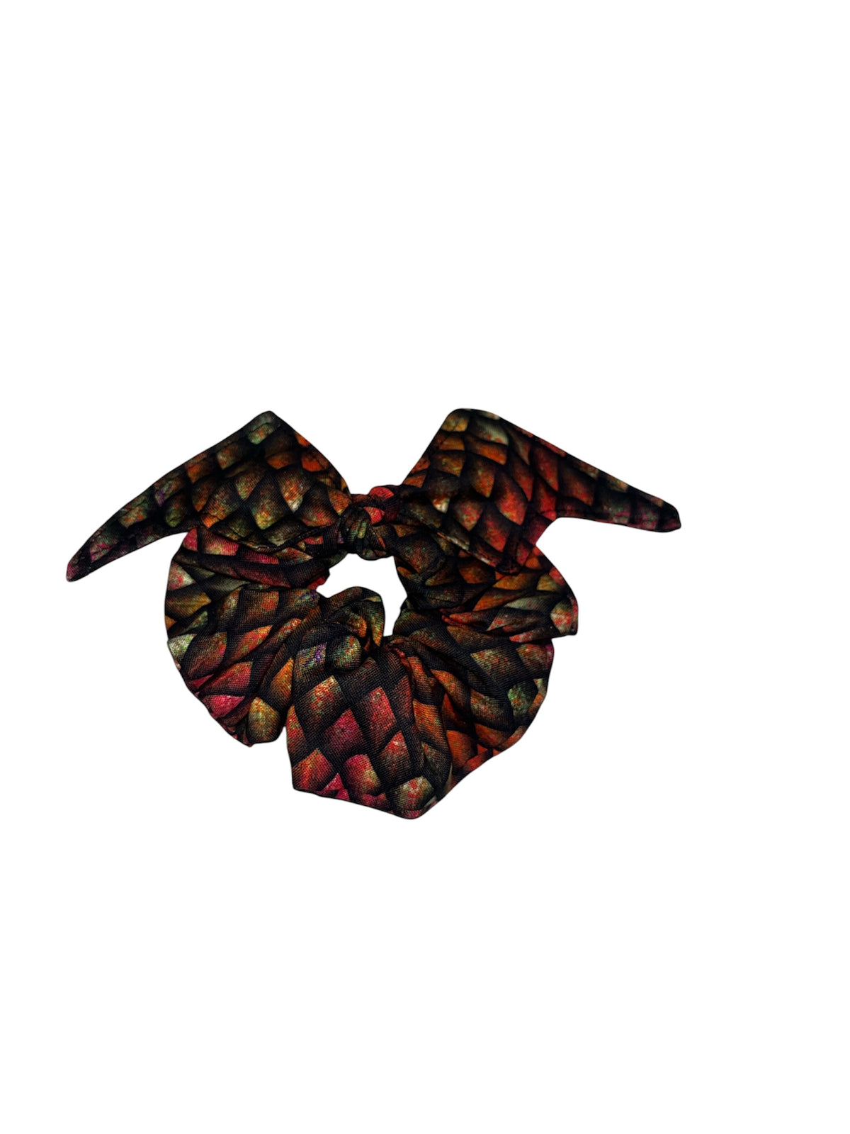Bat bow scrunchies