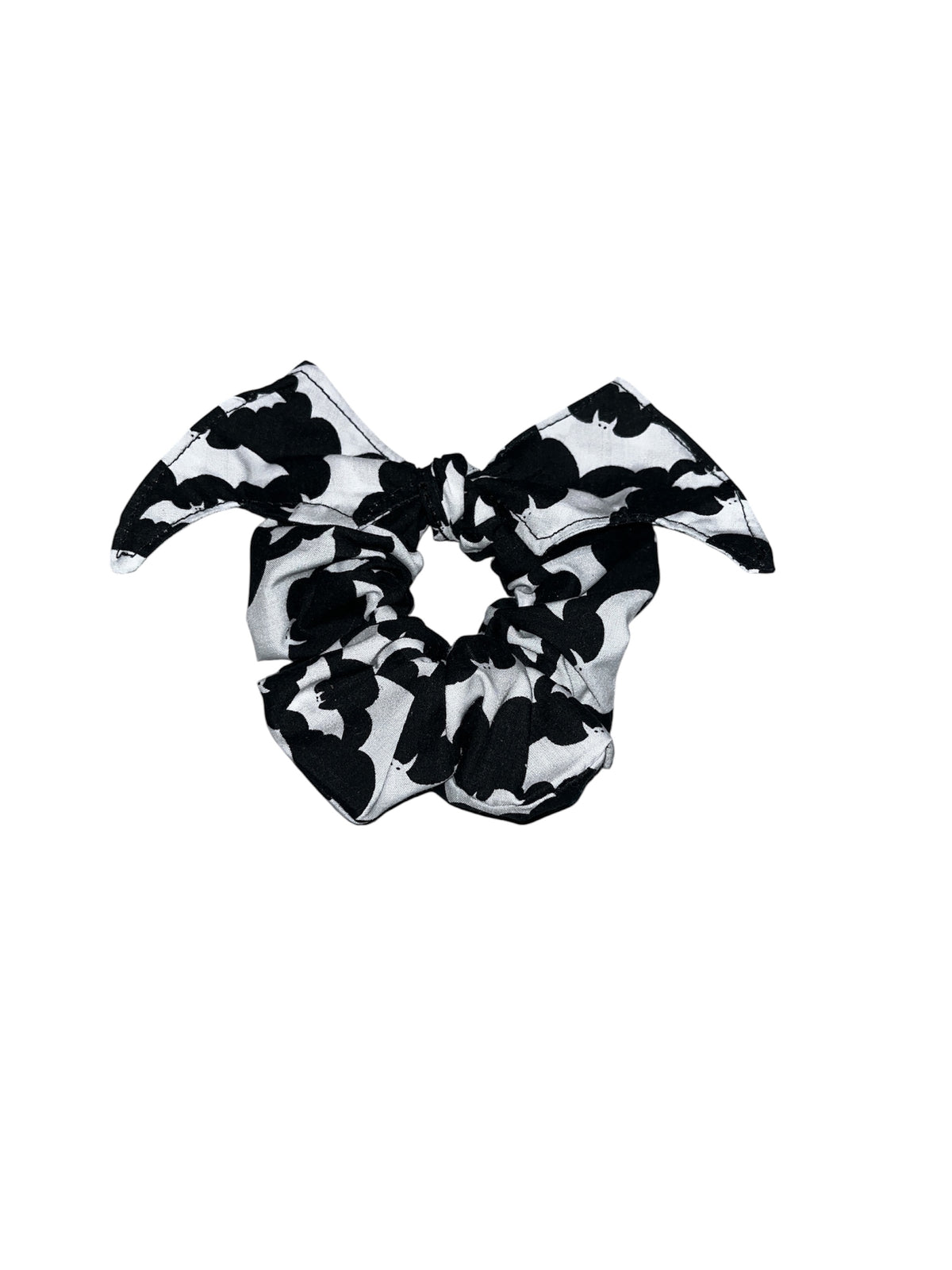 Bat bow scrunchies