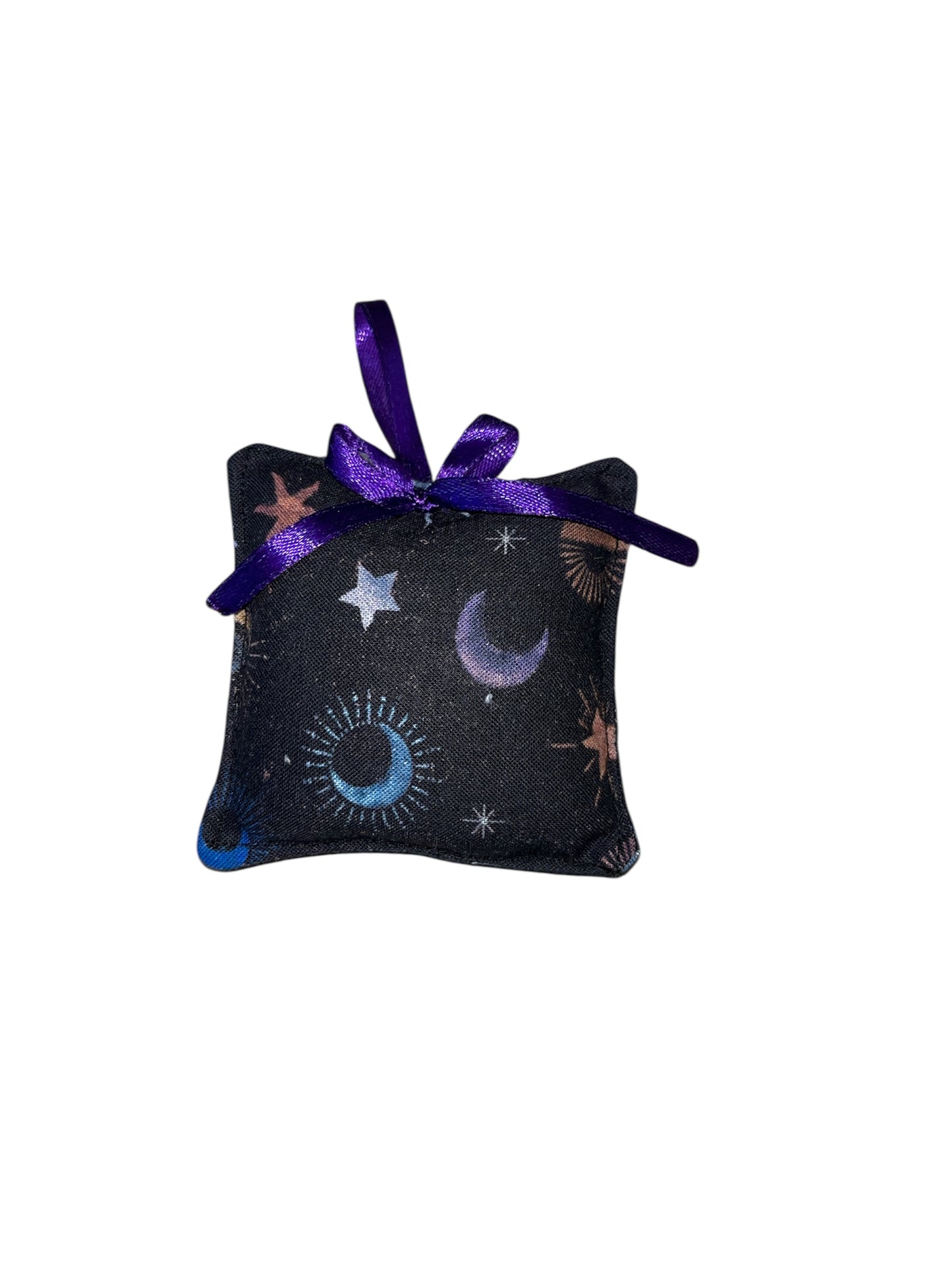 Spooky fabric baubles