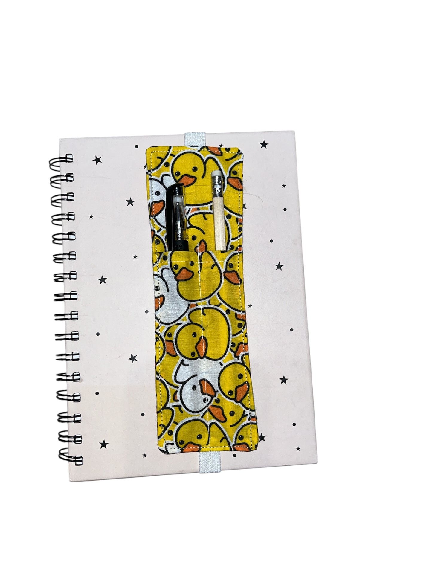 Colourful Notebook pen pockets