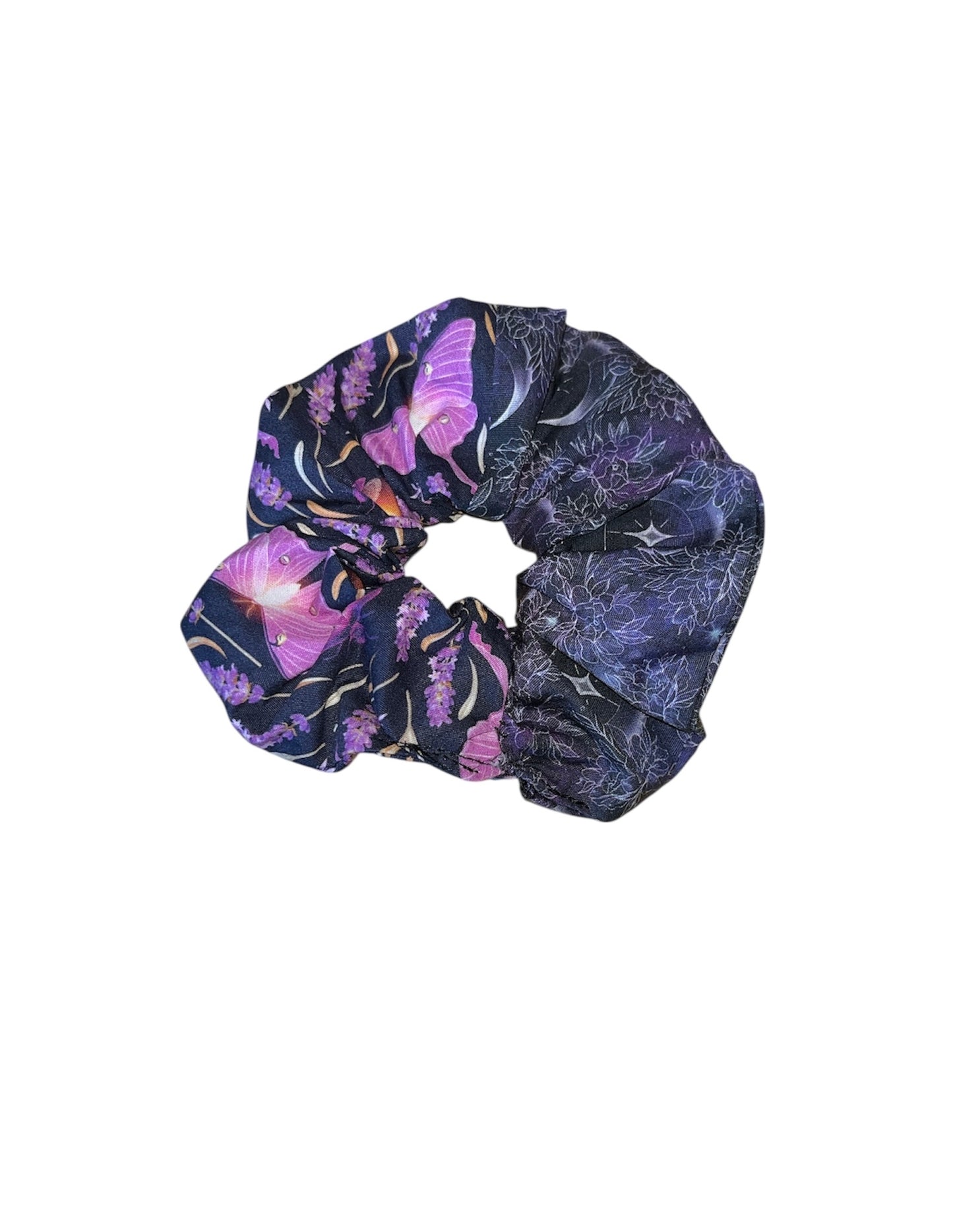 Split fabric Scrunchies
