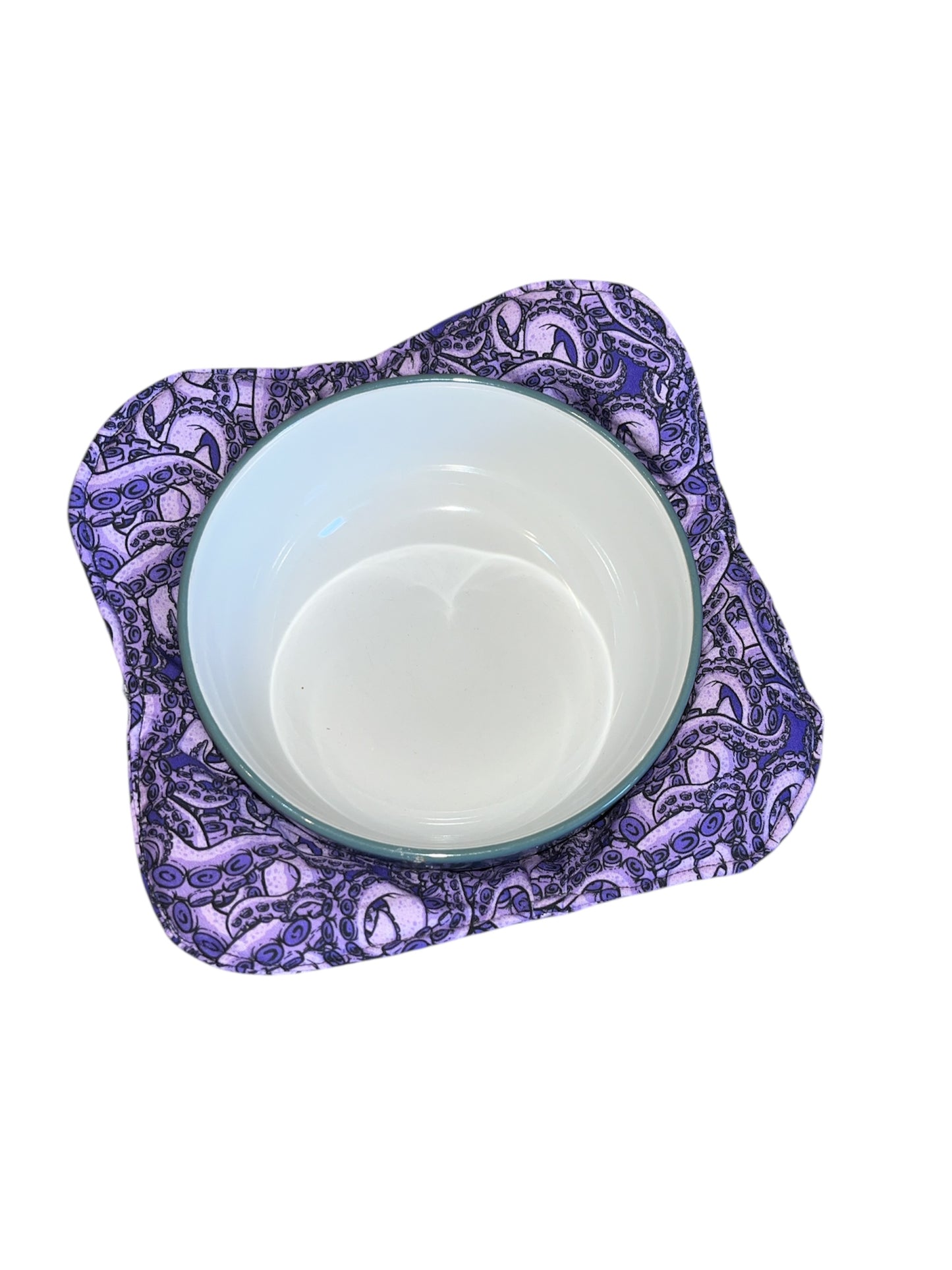 Purple tentacle Bowl cosy