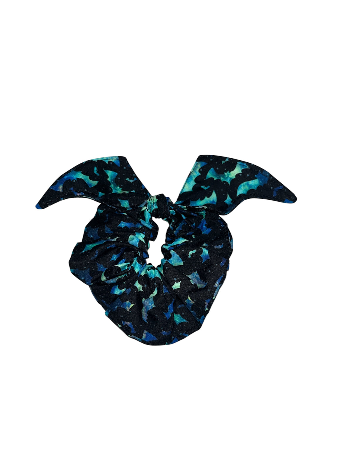 Bat bow scrunchies