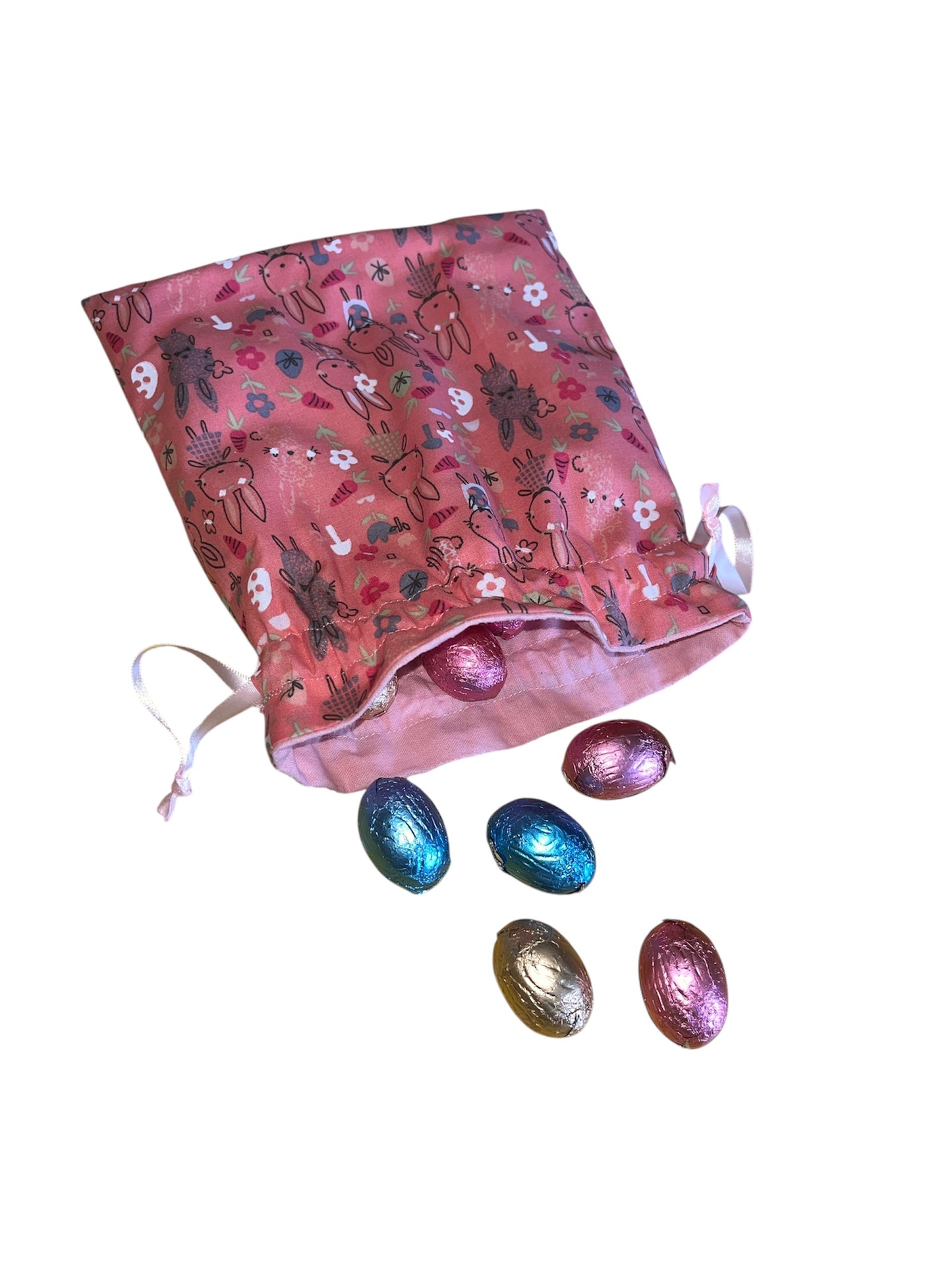 Drawstring Easter gift bags