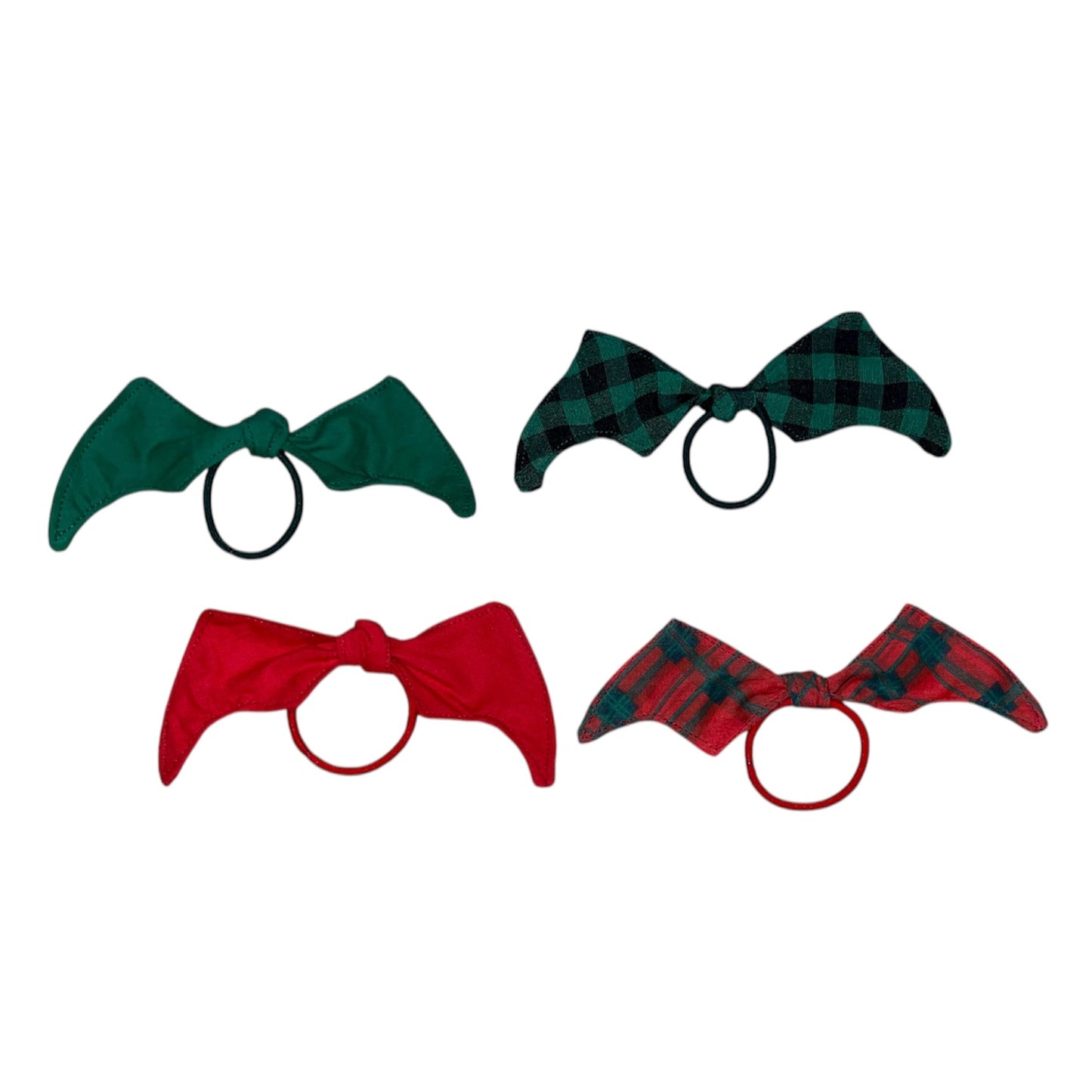 Festive Bat bow bobbles