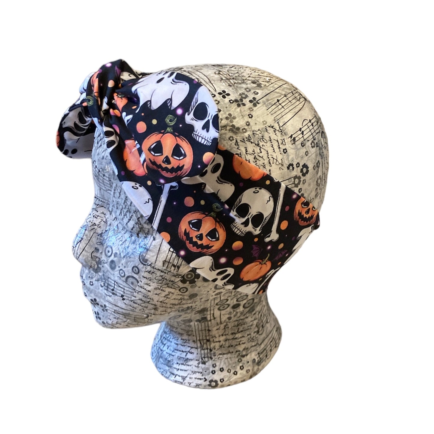 Cute Halloween Self tie headband