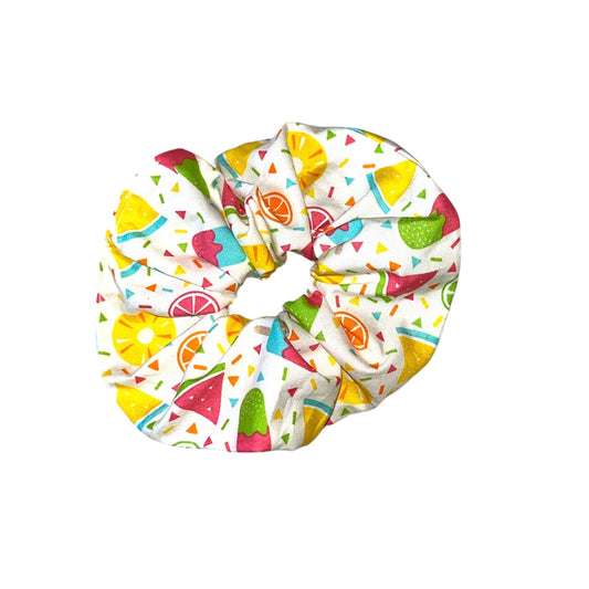 Fruity summer scrunchies