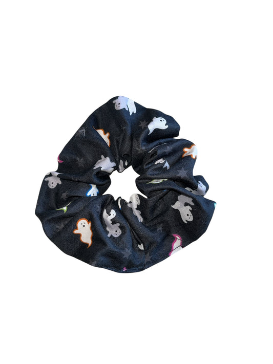 Mini ghost scrunchies